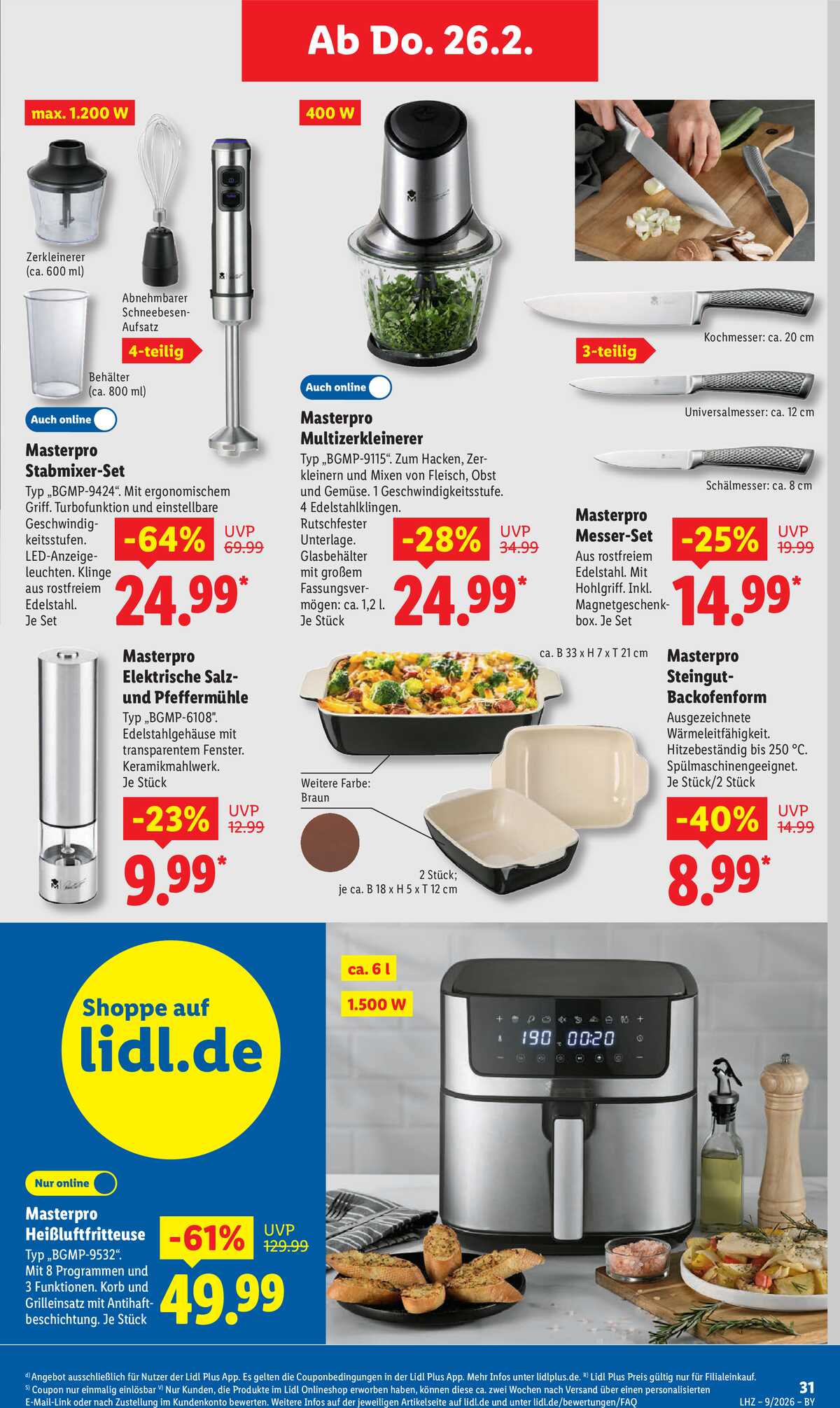 Leták Lidl Německo 23.2.-28.2.2026 strana 45