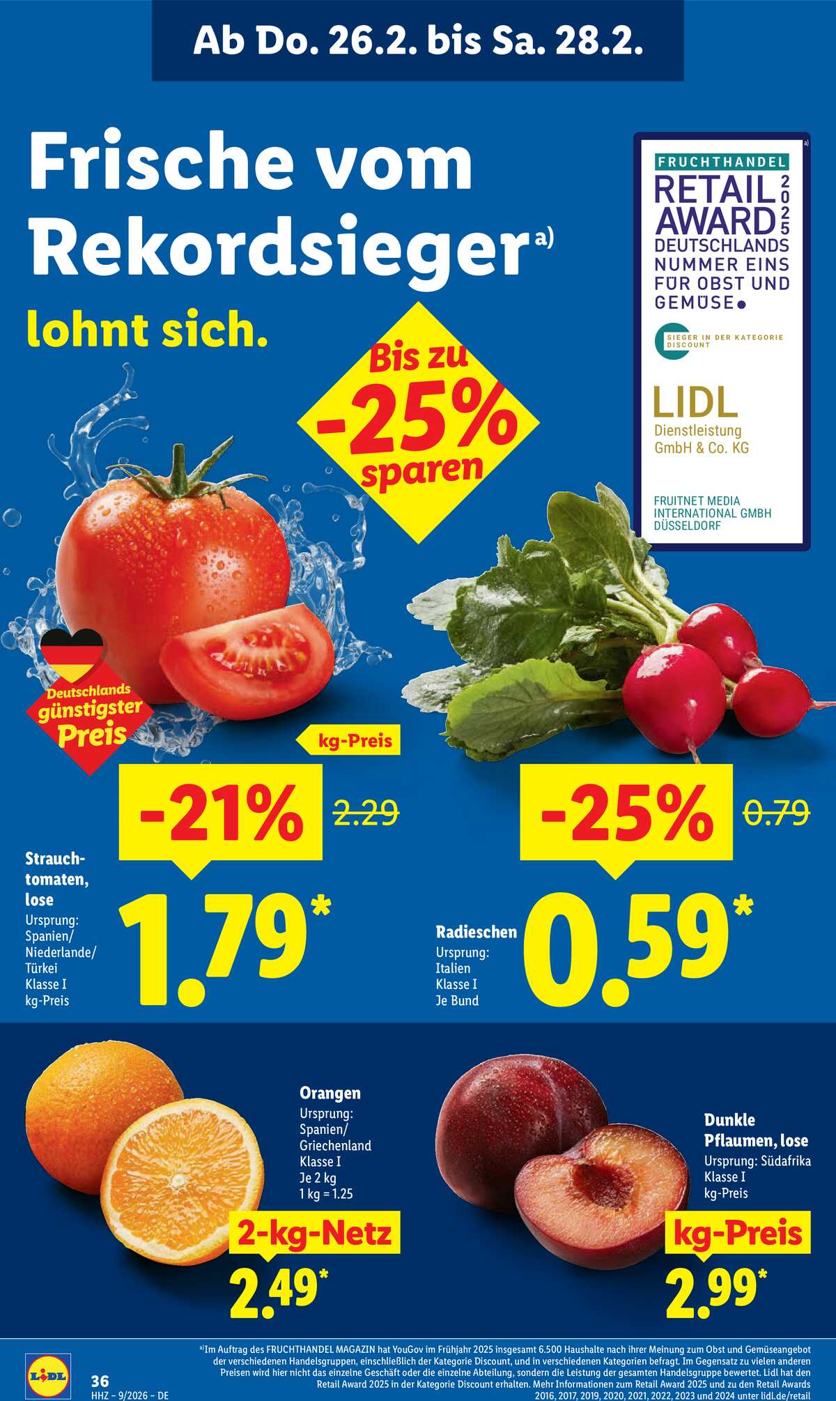 Leták Lidl Německo 23.2.-28.2.2026 strana 58