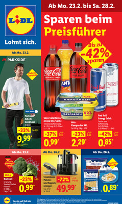 Leták Lidl Německo 23.2.-28.2.2026