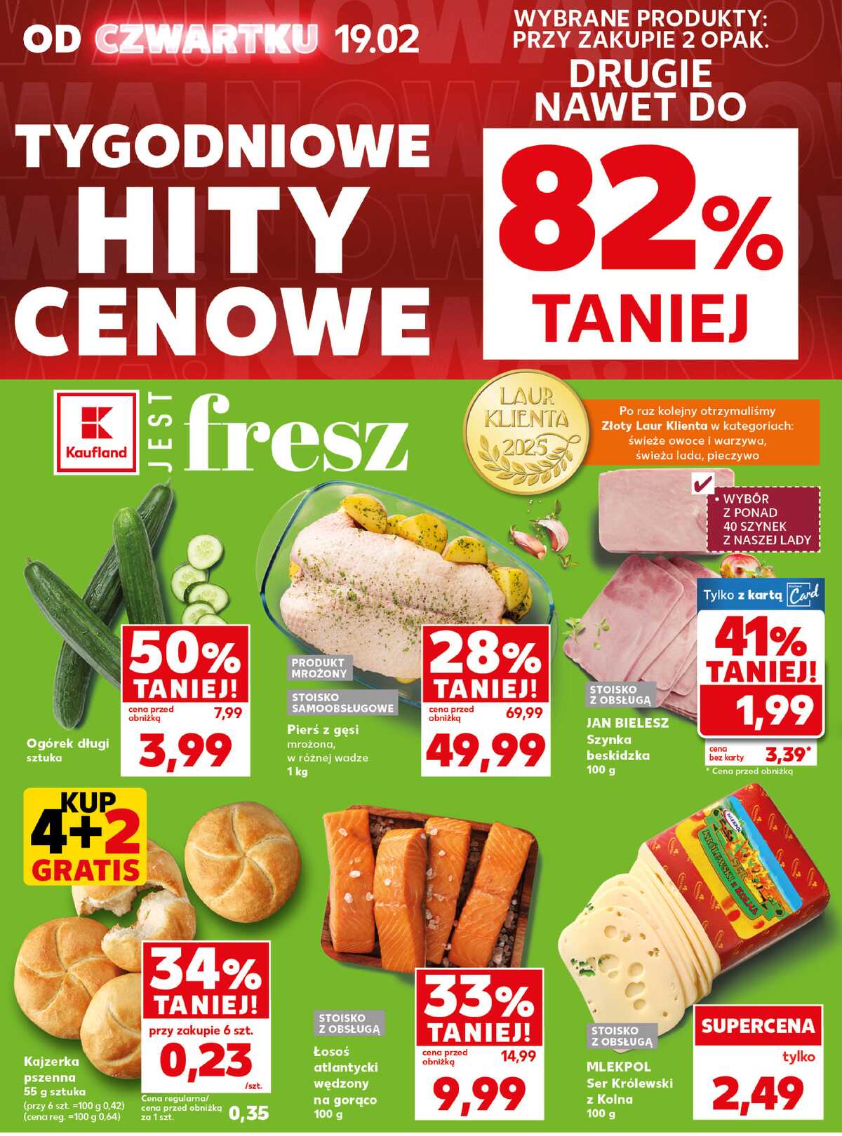 Leták Kaufland Polsko 23.2.-25.2.2026 - Silný start strana 6