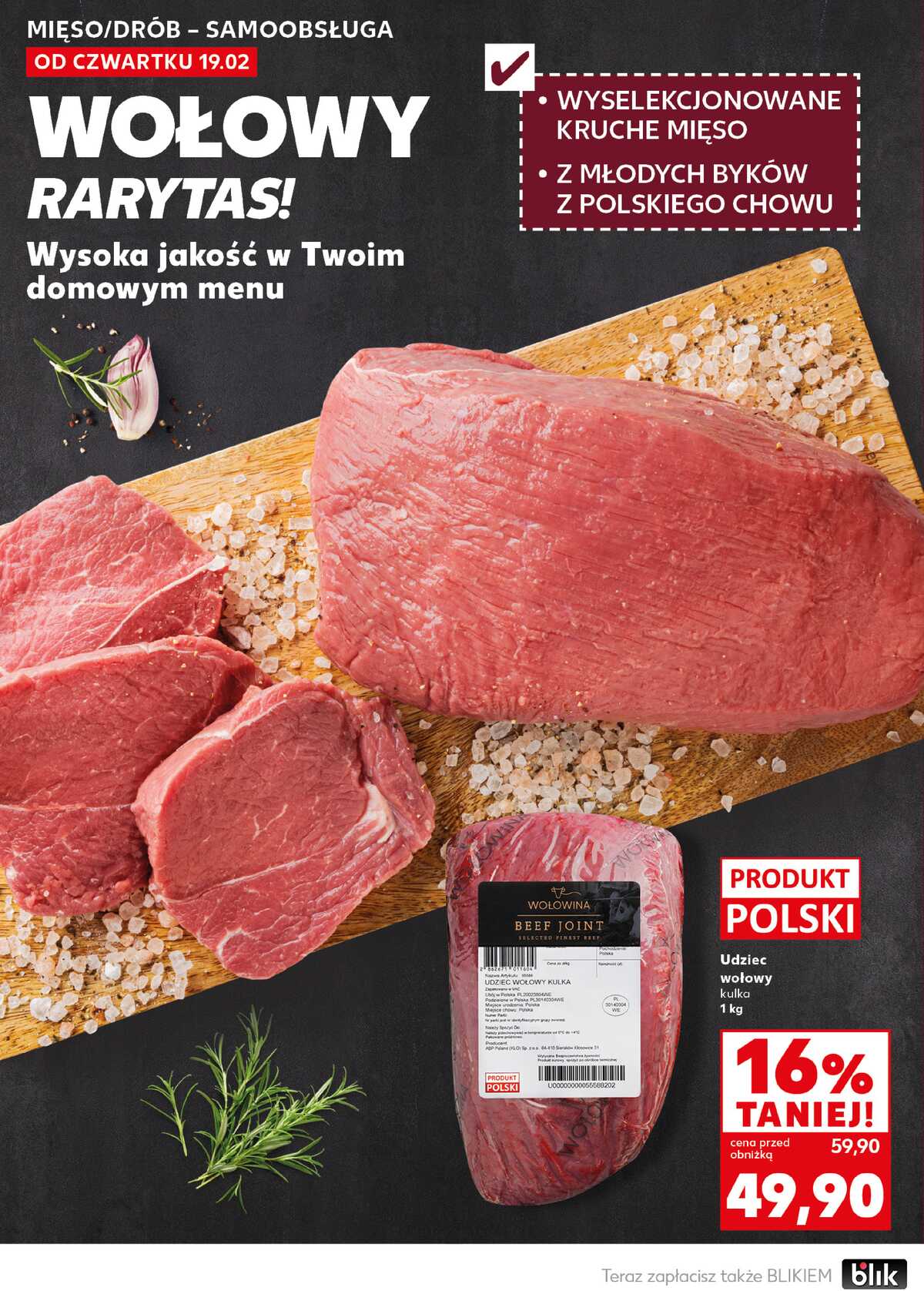 Leták Kaufland Polsko 23.2.-25.2.2026 - Silný start strana 16