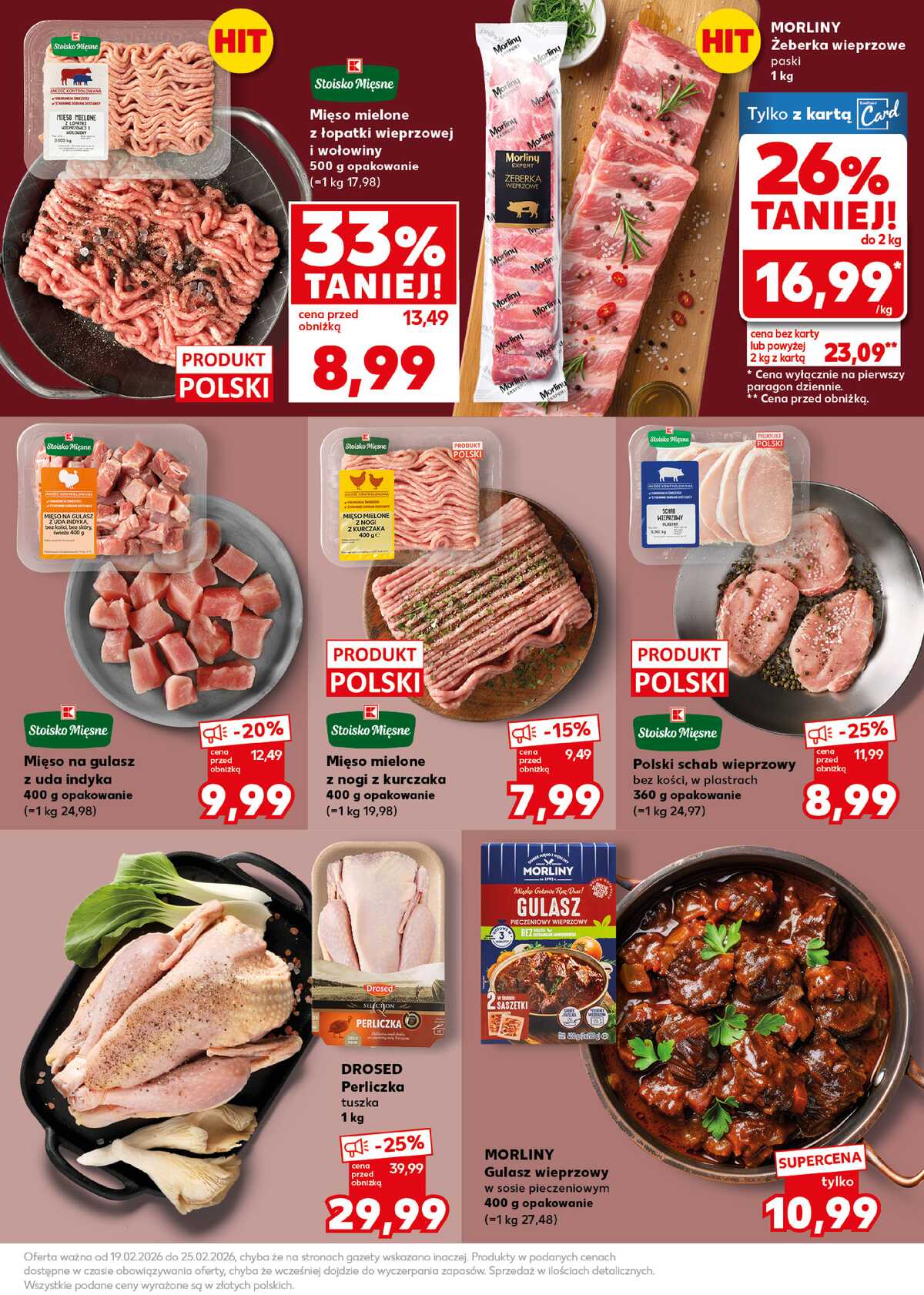 Leták Kaufland Polsko 23.2.-25.2.2026 - Silný start strana 17