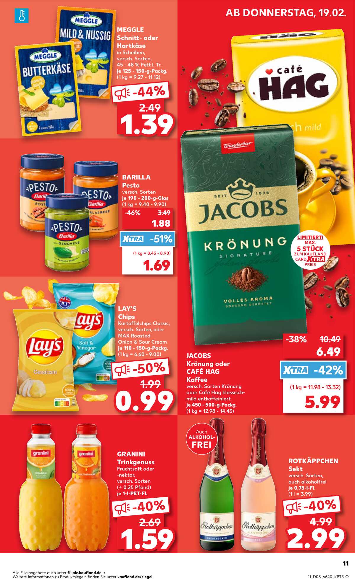 Leták Kaufland Německo 22.2.-25.2.2026 strana 11