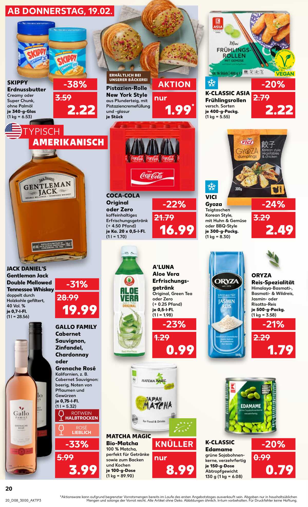 Leták Kaufland Německo 22.2.-25.2.2026 strana 20