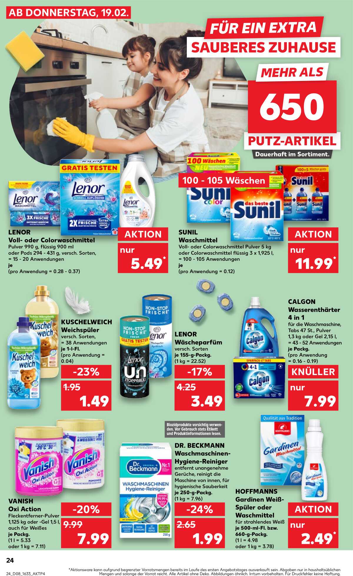 Leták Kaufland Německo 22.2.-25.2.2026 strana 24