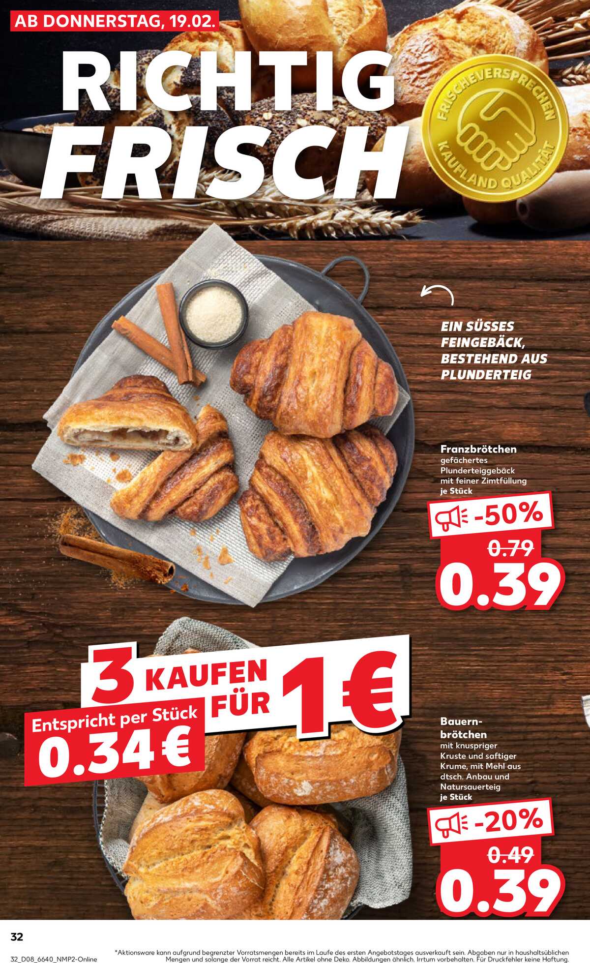 Leták Kaufland Německo 22.2.-25.2.2026 strana 32