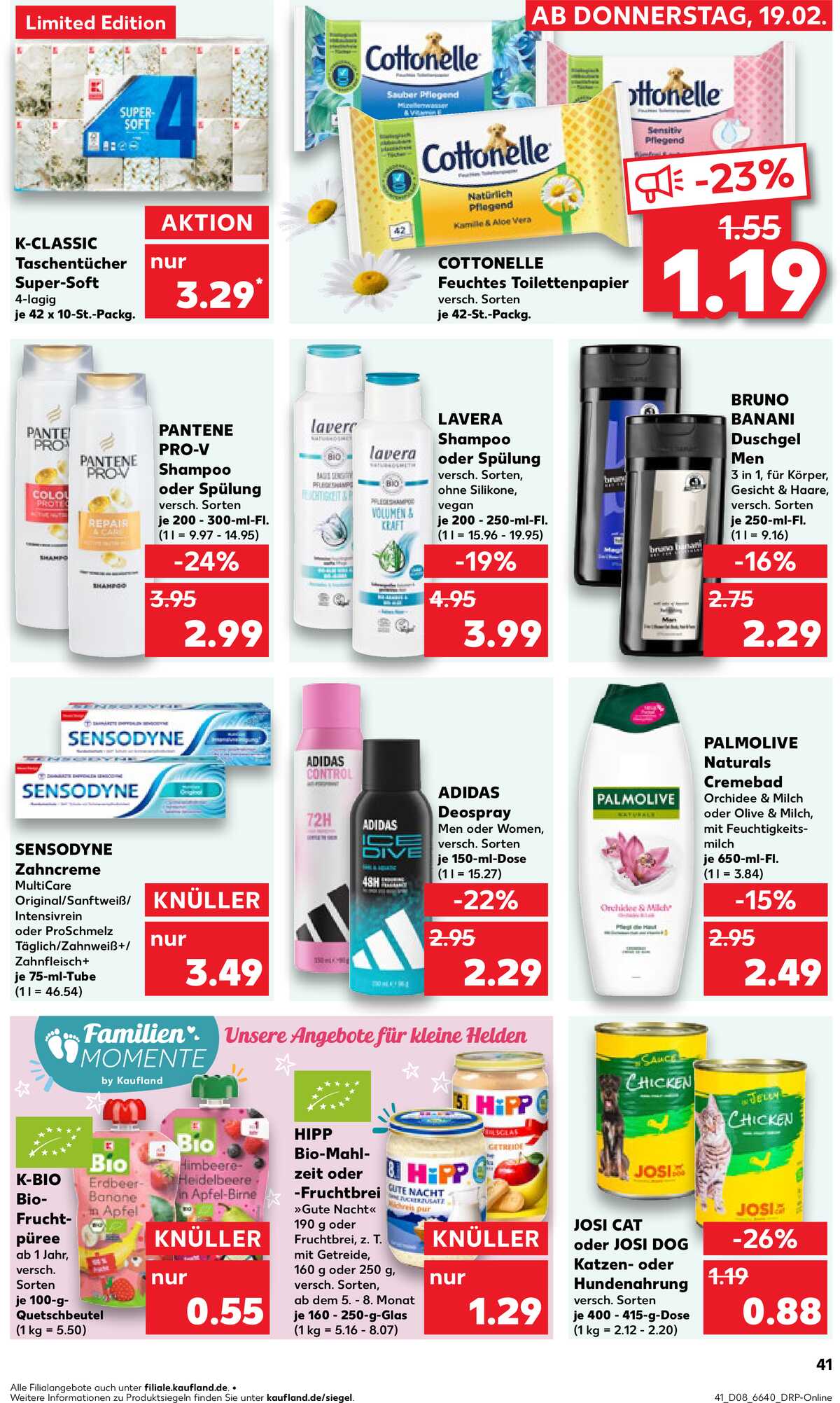 Leták Kaufland Německo 22.2.-25.2.2026 strana 41