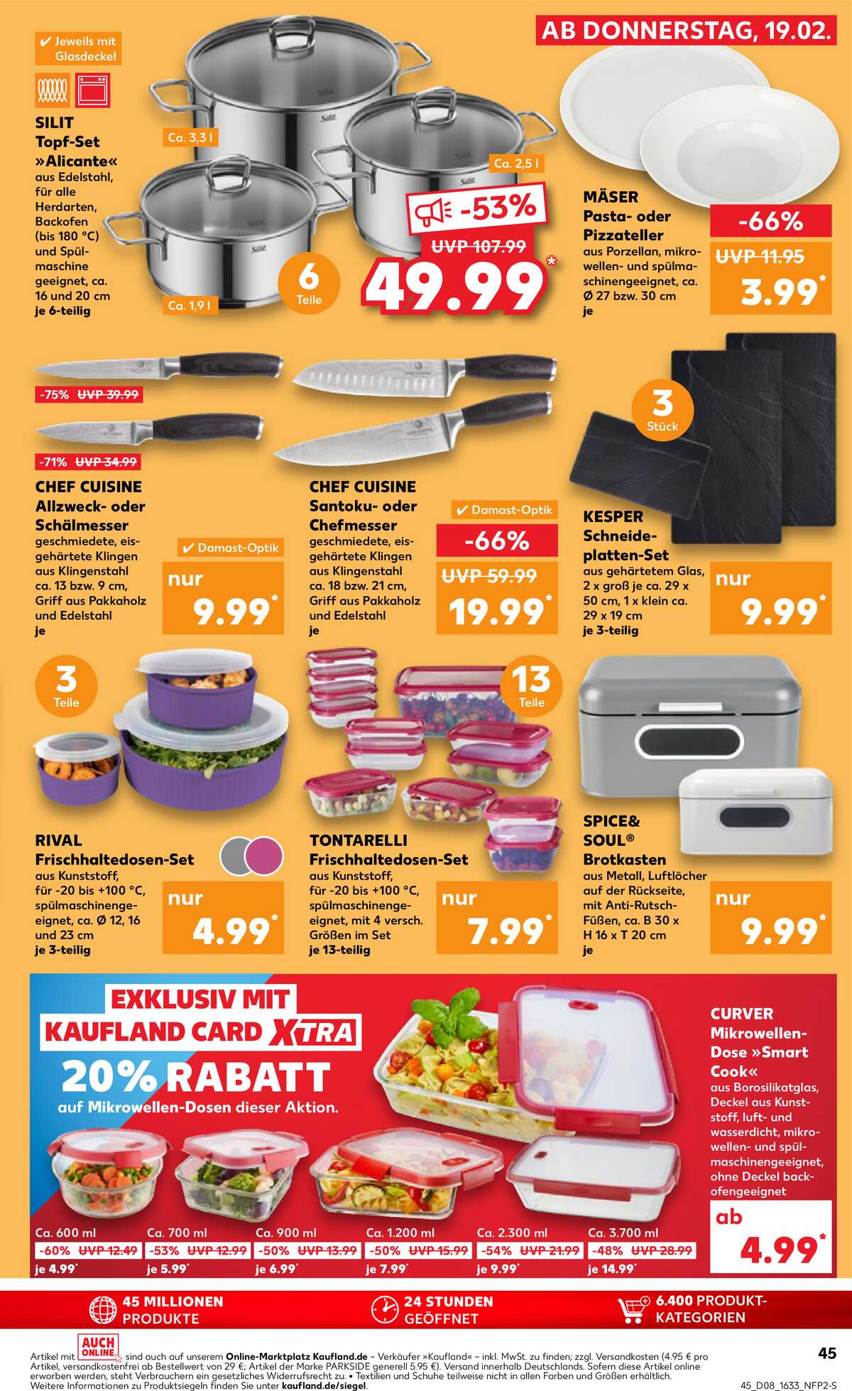Leták Kaufland Německo 22.2.-25.2.2026 strana 45