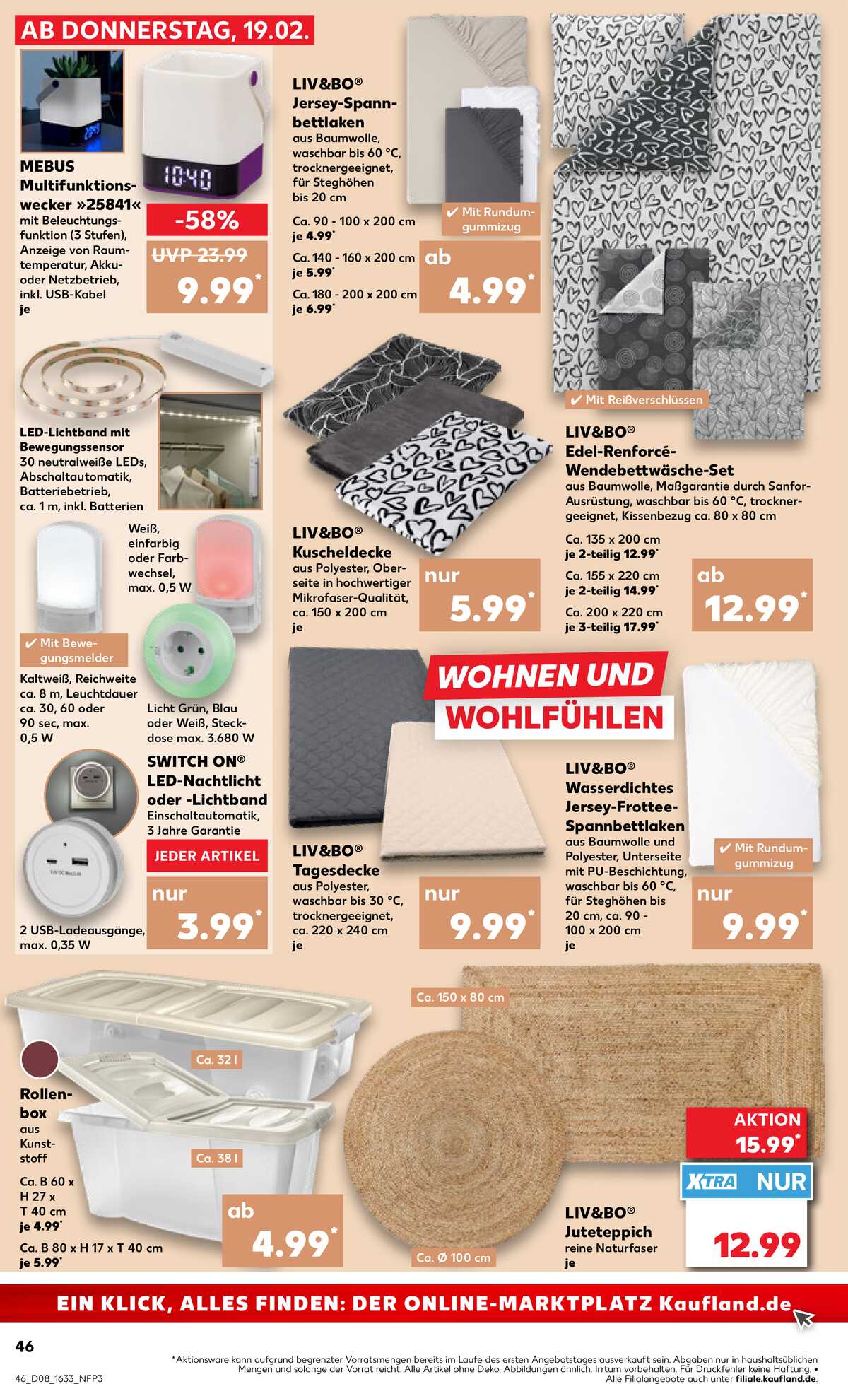 Leták Kaufland Německo 22.2.-25.2.2026 strana 46