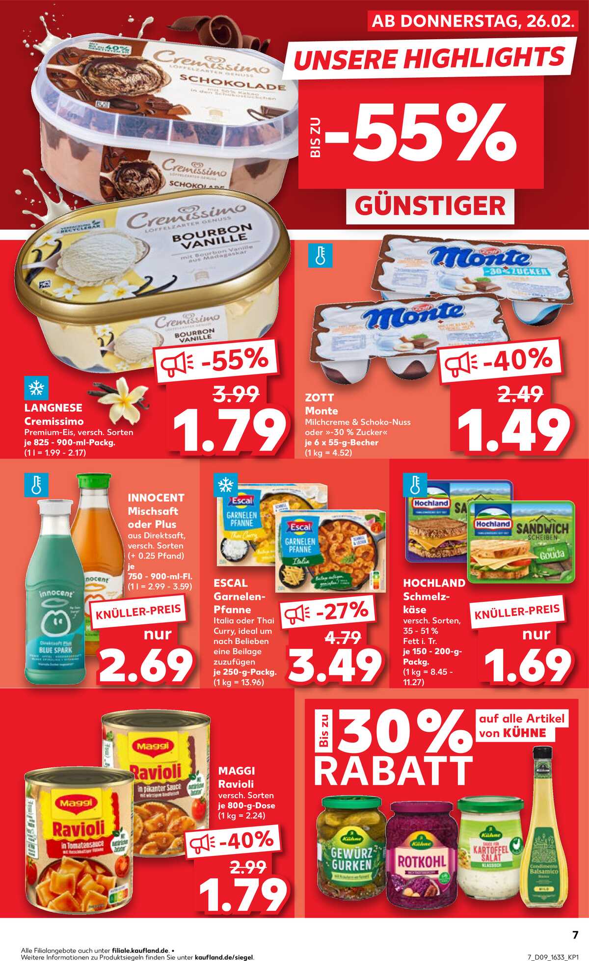 Leták Kaufland Německo 26.2.-4.3.2026 strana 7