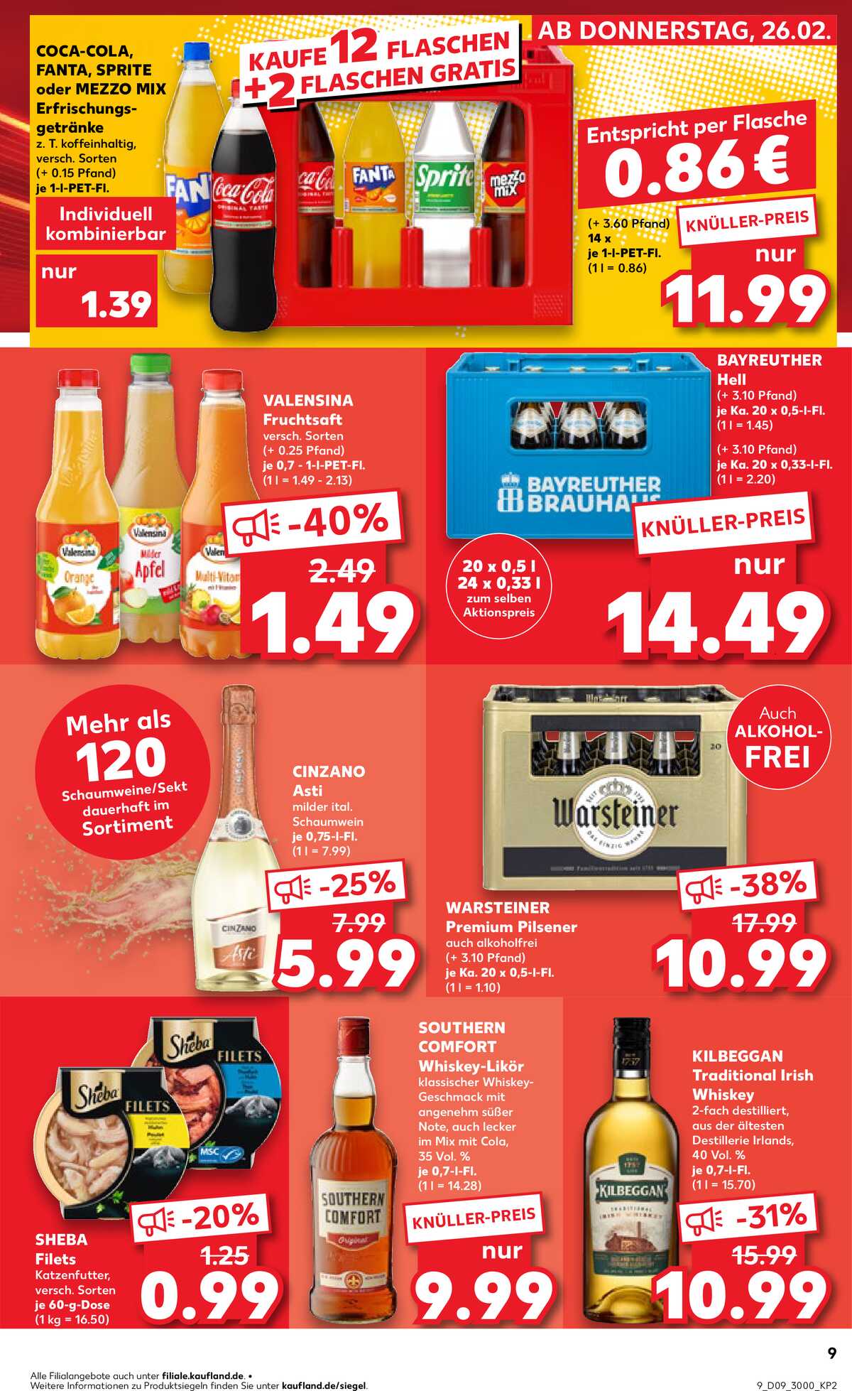 Leták Kaufland Německo 26.2.-4.3.2026 strana 9