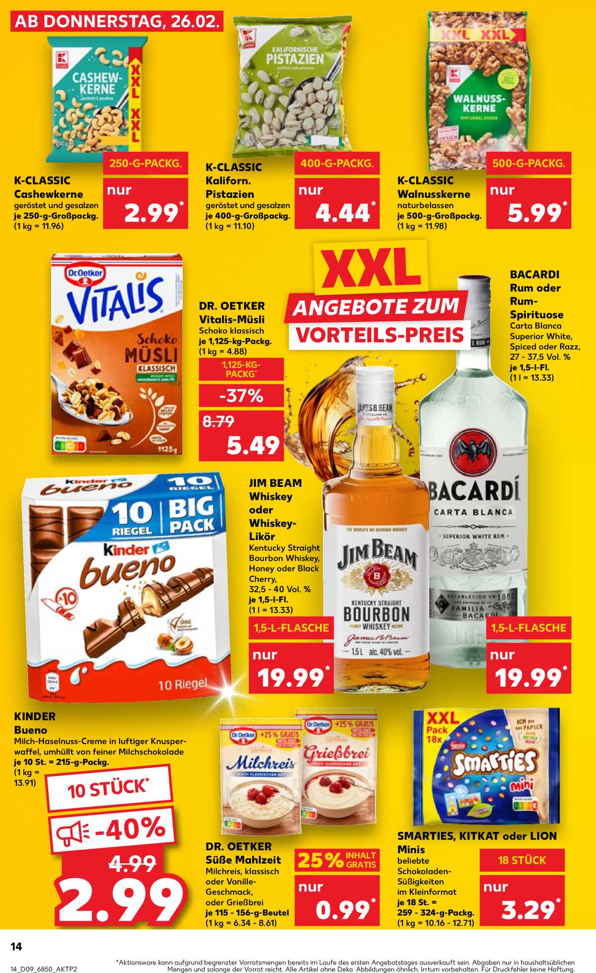 Leták Kaufland Německo 26.2.-4.3.2026 strana 14