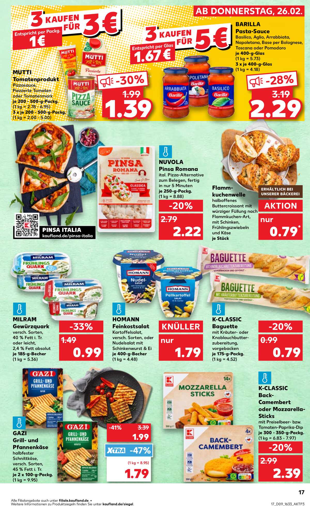 Leták Kaufland Německo 26.2.-4.3.2026 strana 17