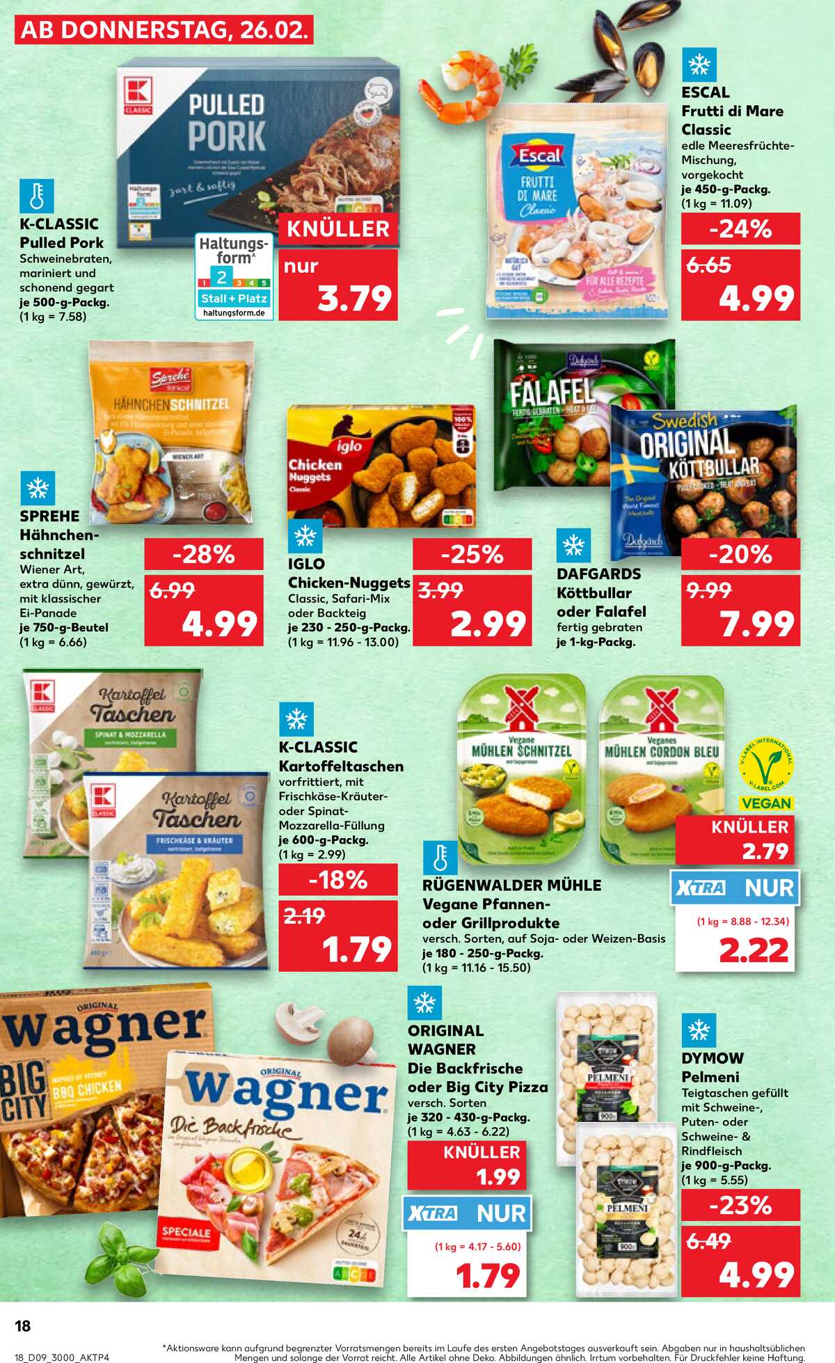 Leták Kaufland Německo 26.2.-4.3.2026 strana 18