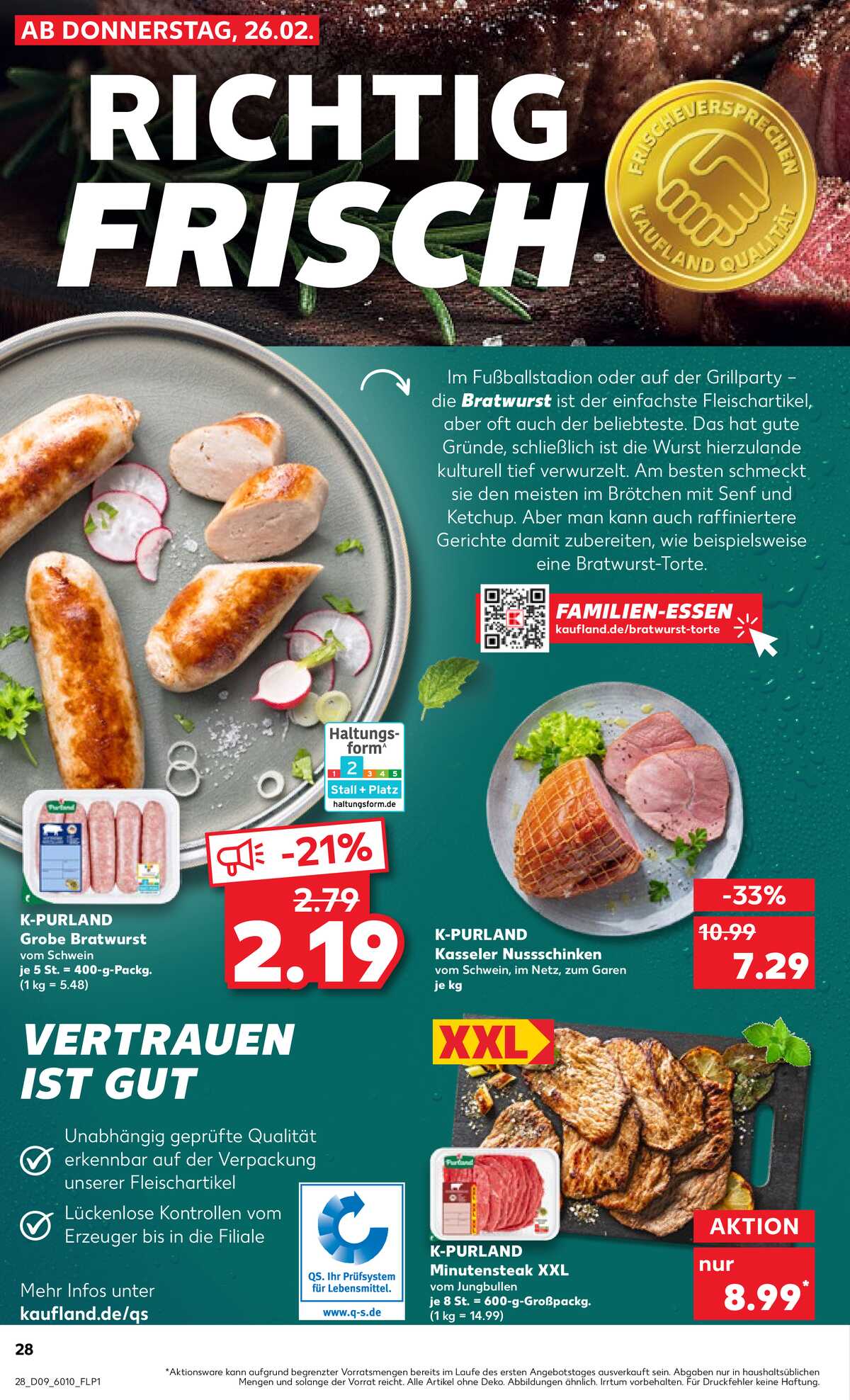 Leták Kaufland Německo 26.2.-4.3.2026 strana 28