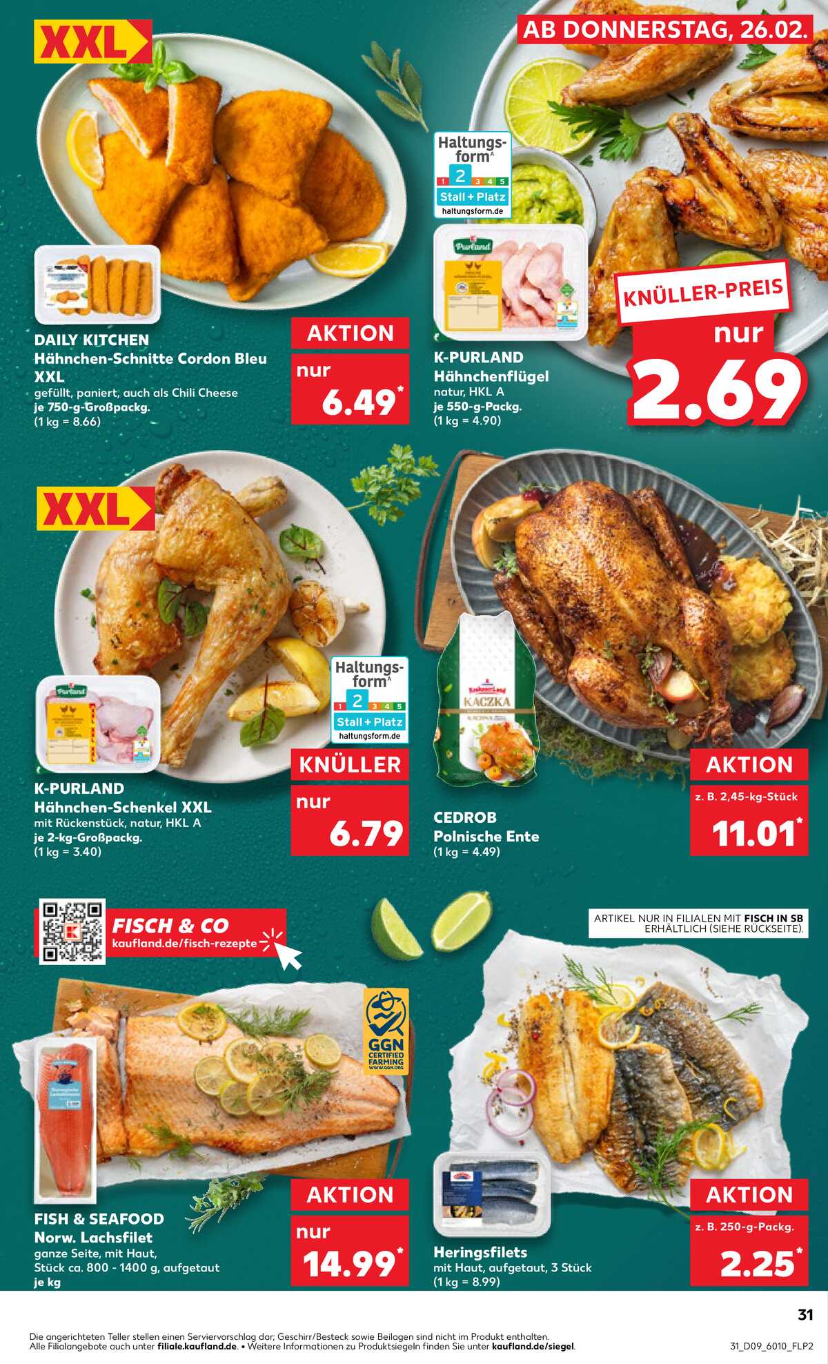 Leták Kaufland Německo 26.2.-4.3.2026 strana 31