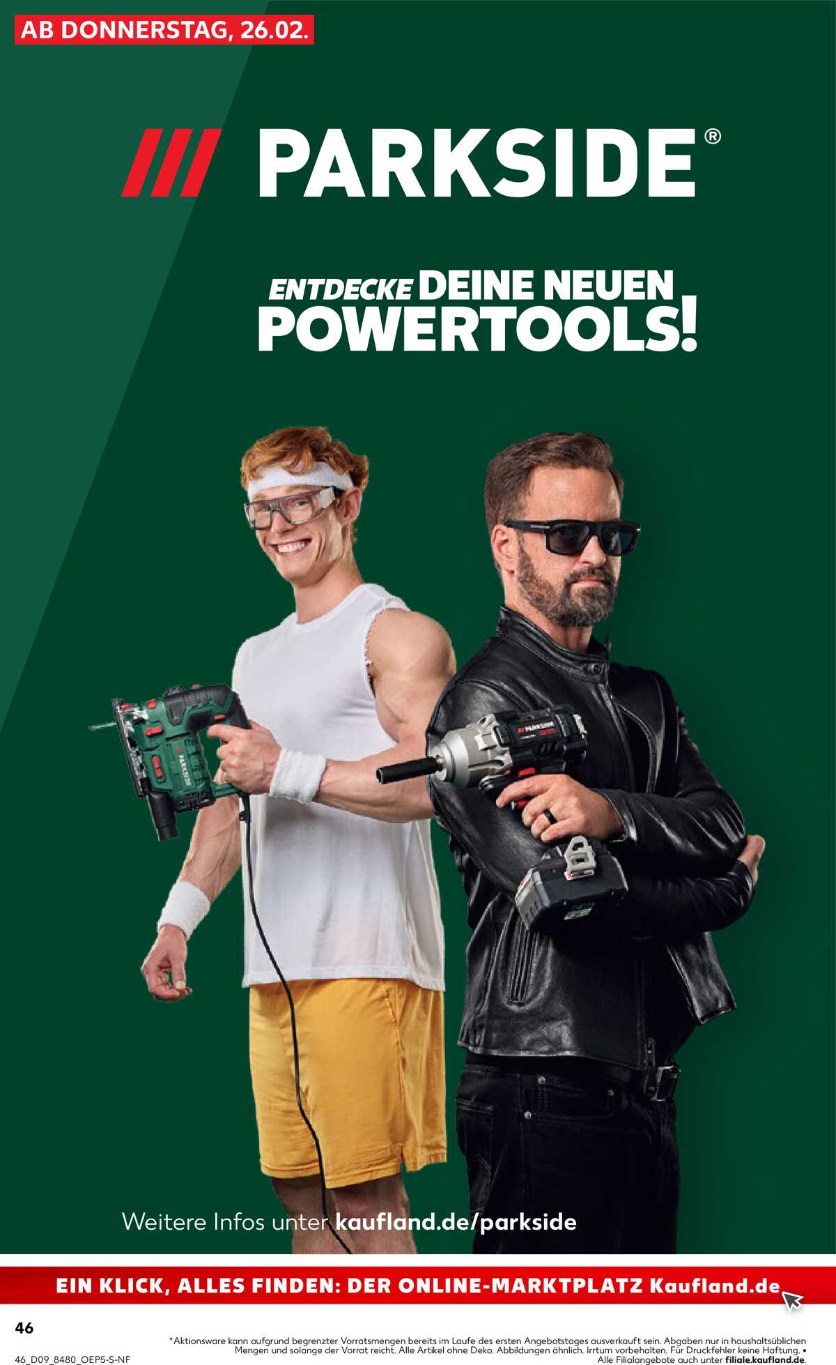 Leták Kaufland Německo 26.2.-4.3.2026 strana 46