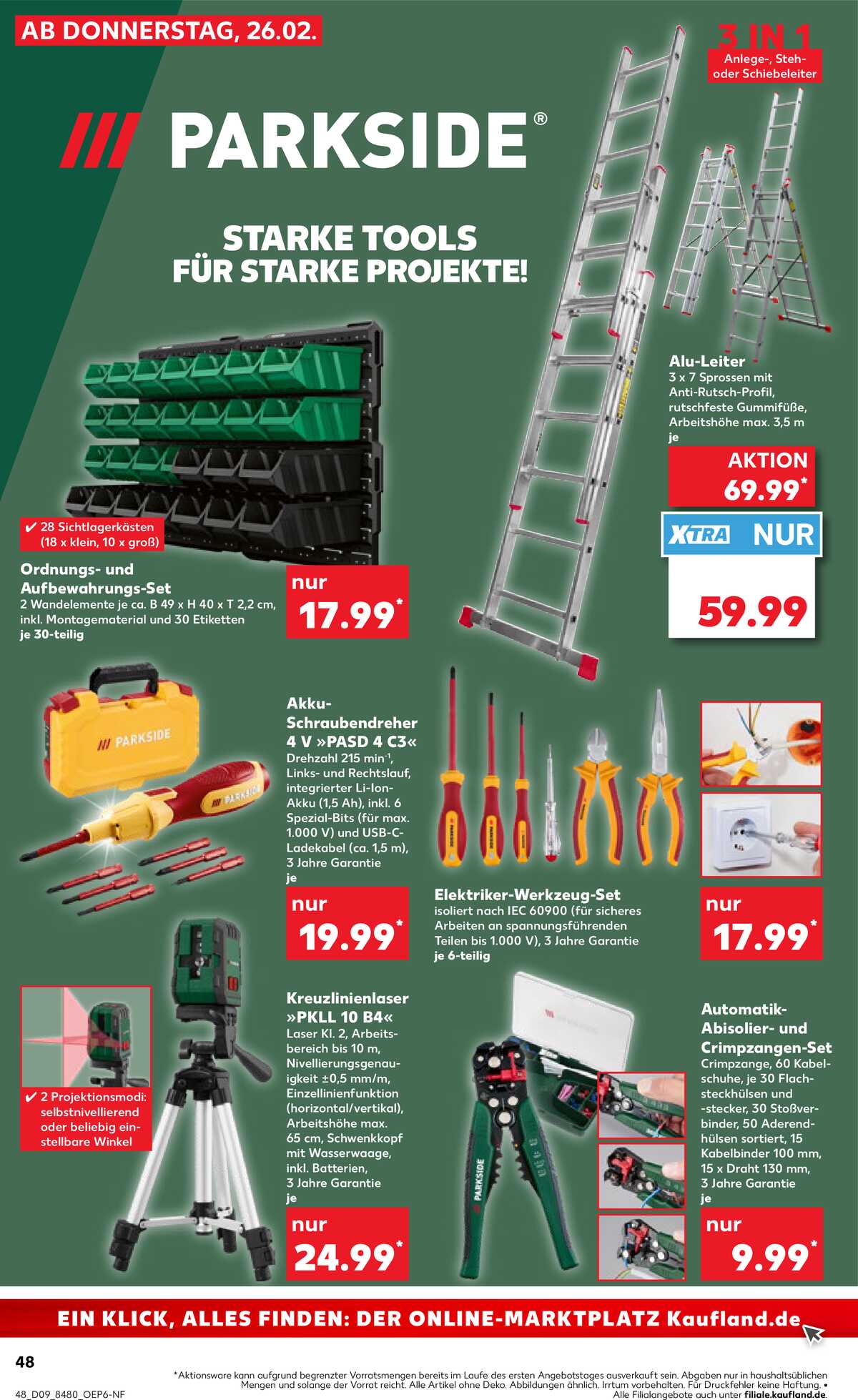 Leták Kaufland Německo 26.2.-4.3.2026 strana 48