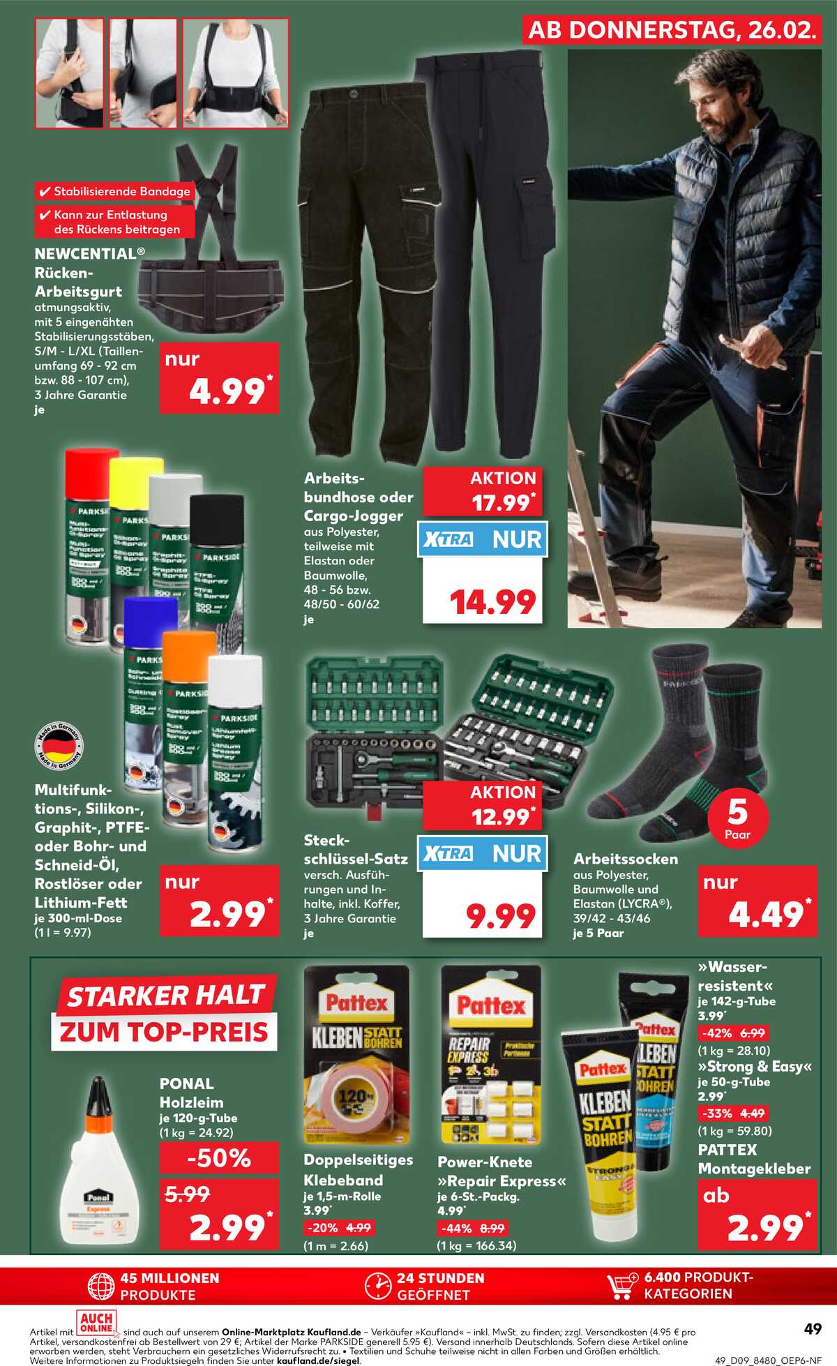 Leták Kaufland Německo 26.2.-4.3.2026 strana 49