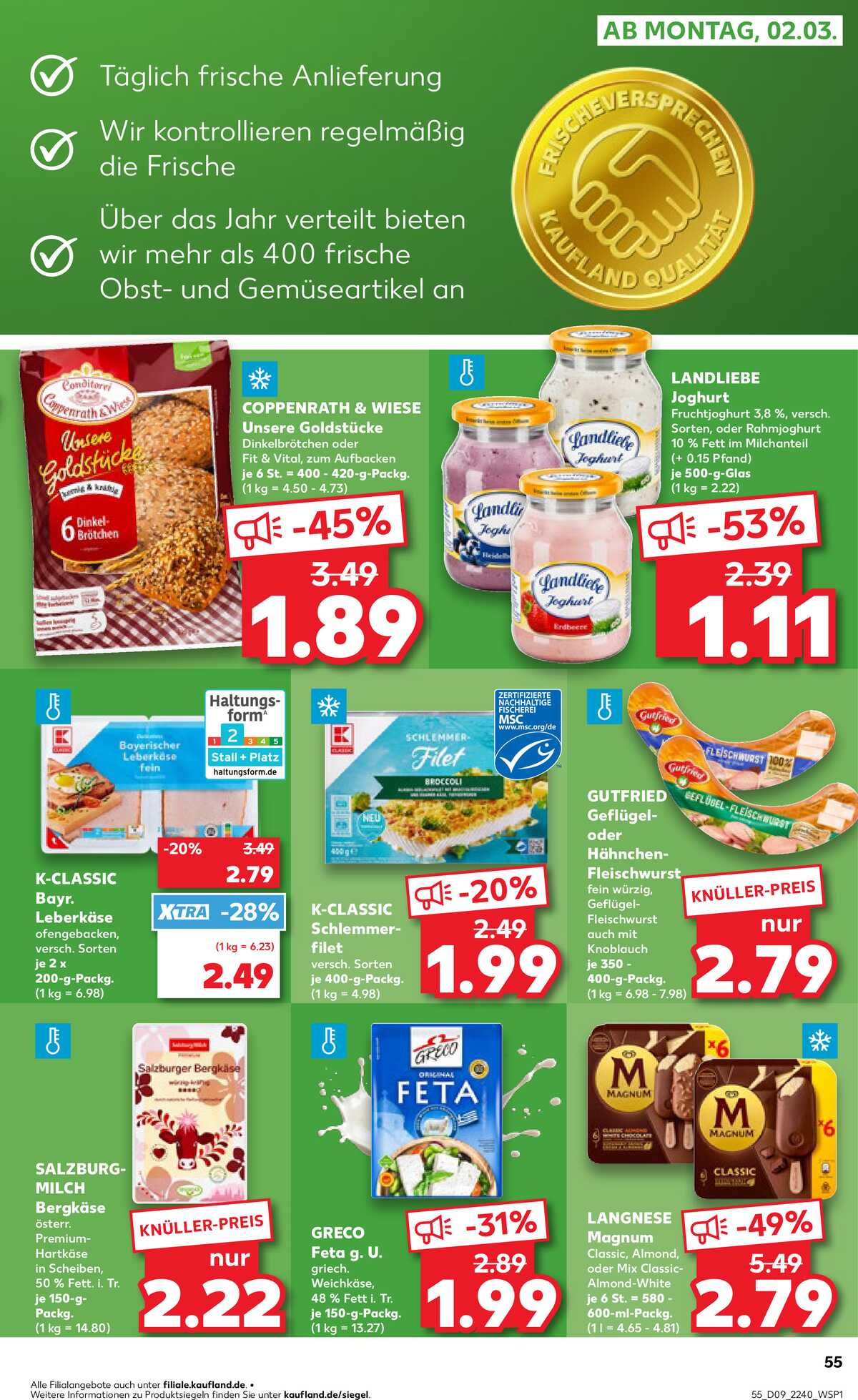Leták Kaufland Německo 26.2.-4.3.2026 strana 55