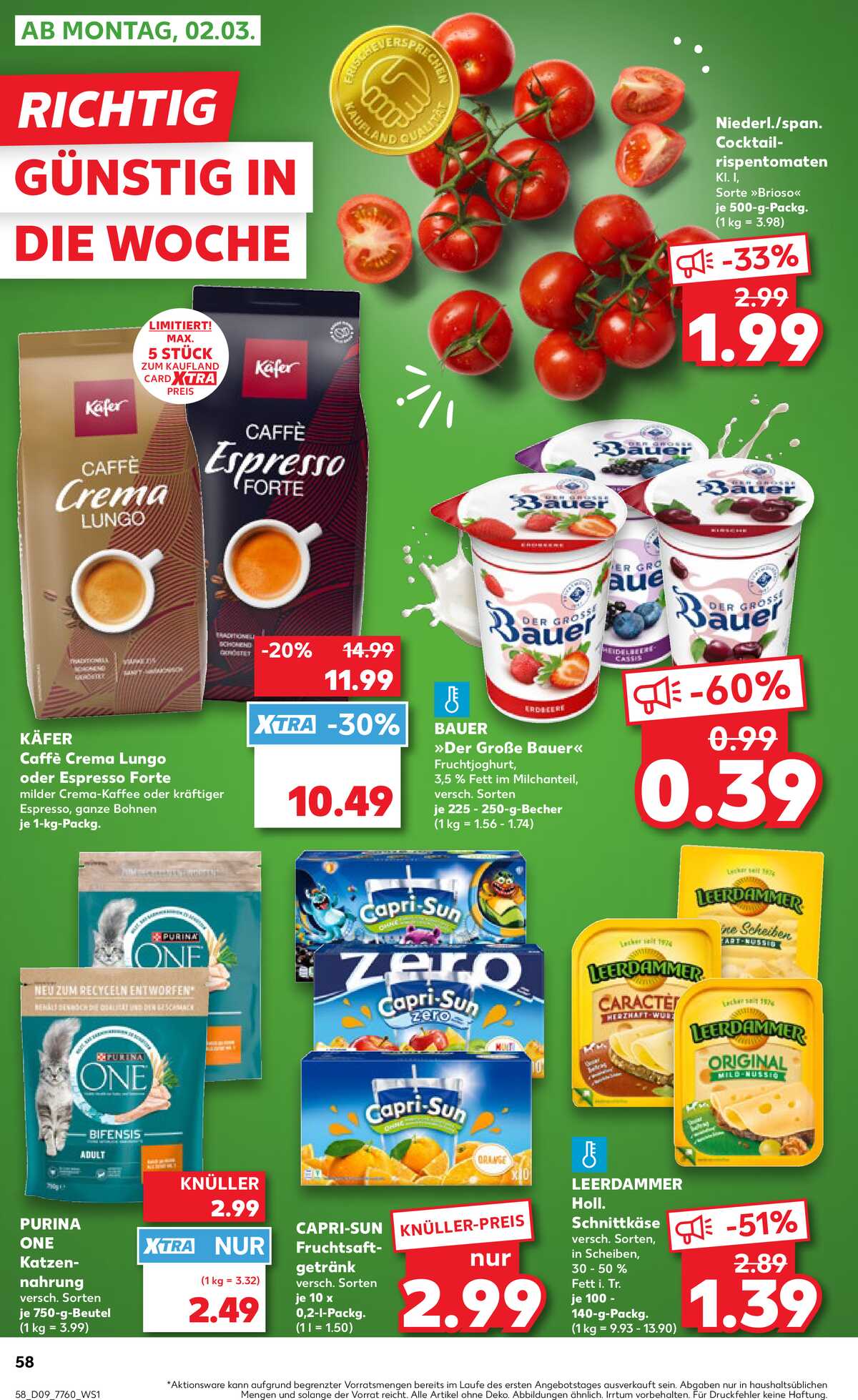 Leták Kaufland Německo 26.2.-4.3.2026 strana 58