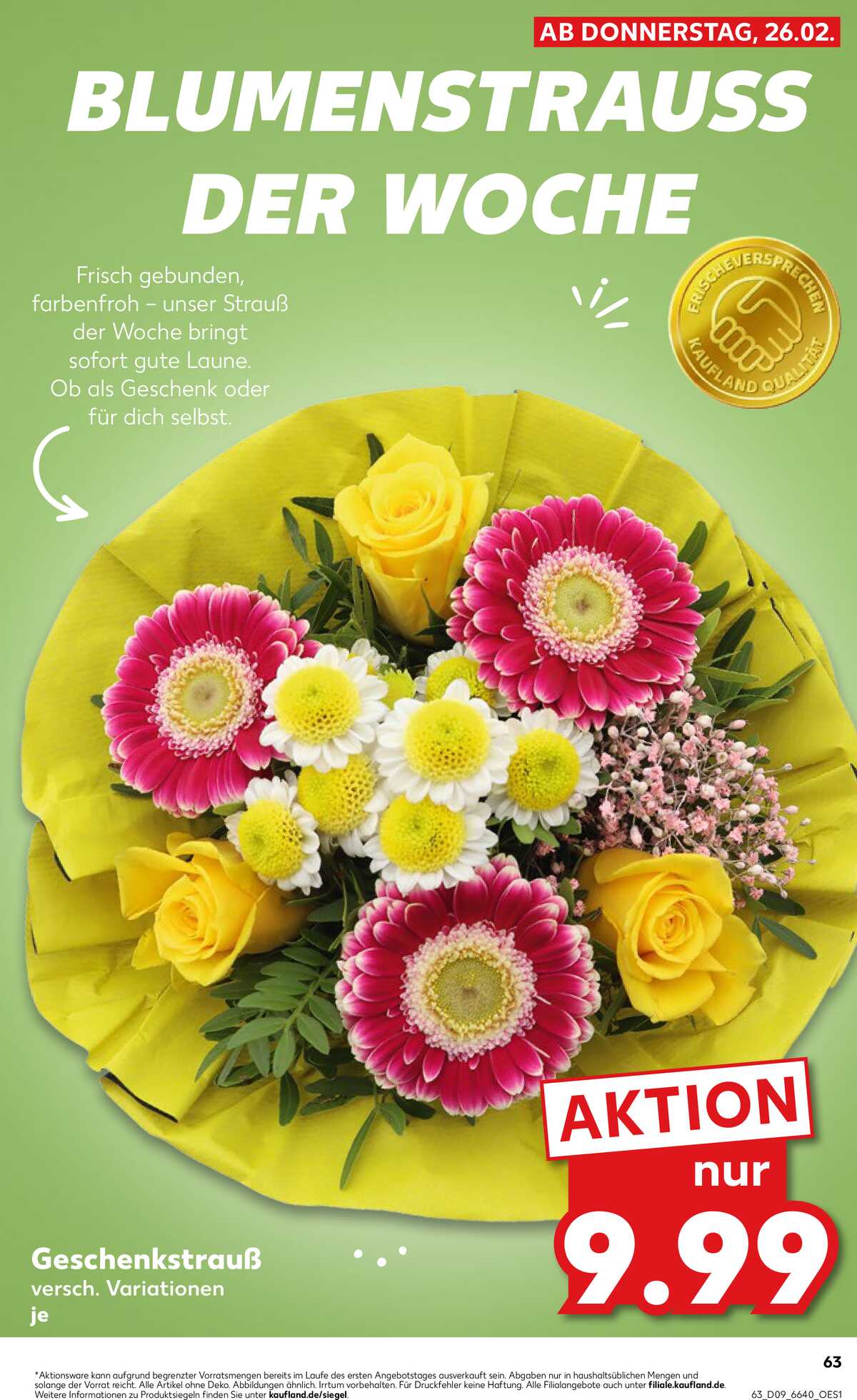 Leták Kaufland Německo 26.2.-4.3.2026 strana 63