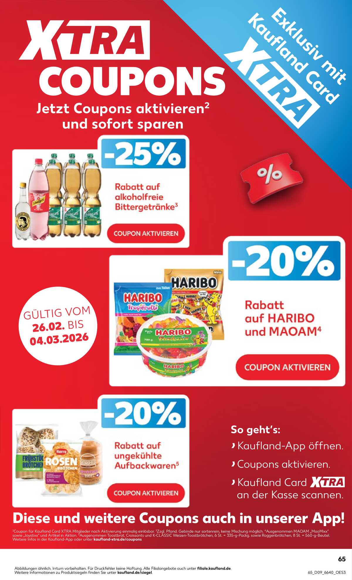 Leták Kaufland Německo 26.2.-4.3.2026 strana 65
