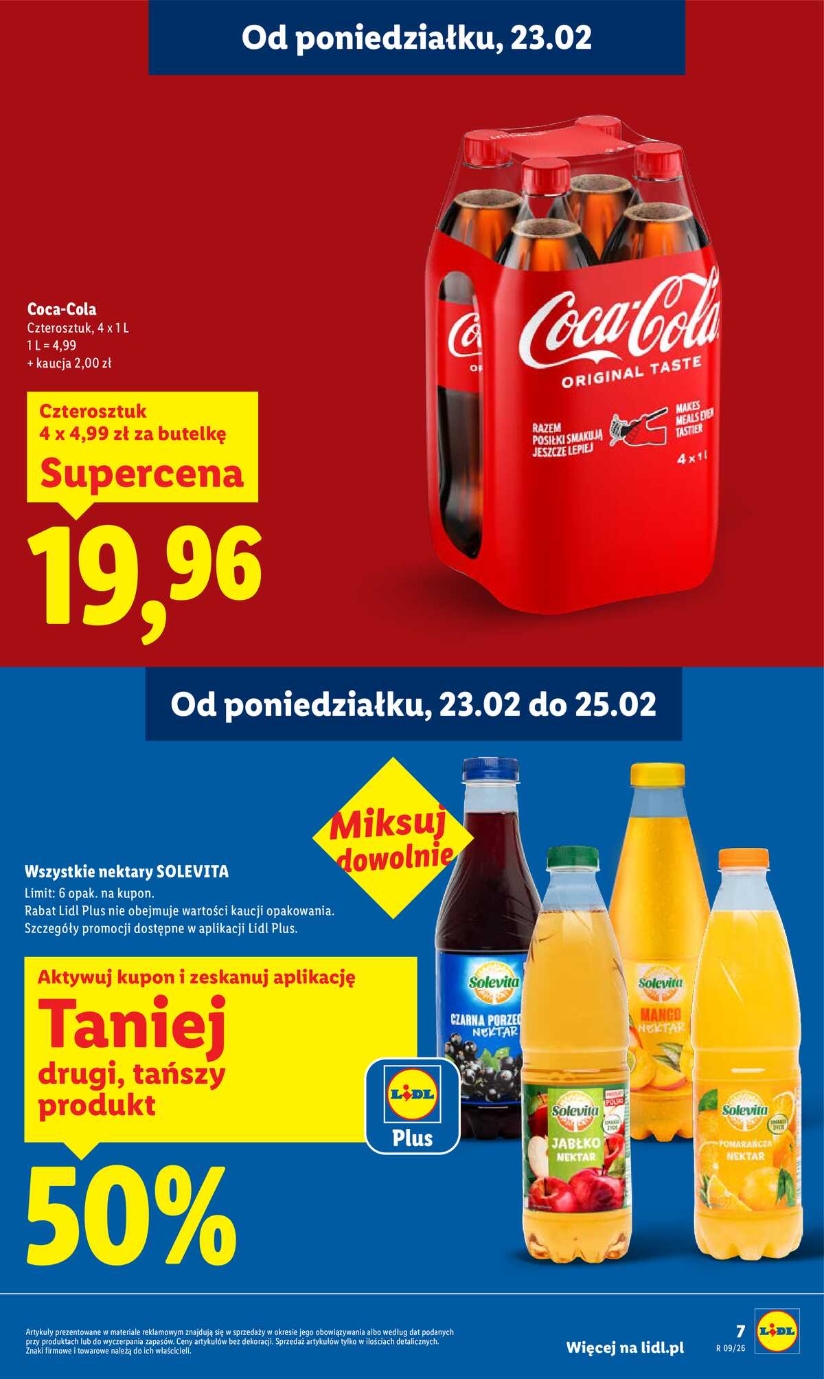 Leták Lidl Polsko 23.2.-25.2.2026 strana 7
