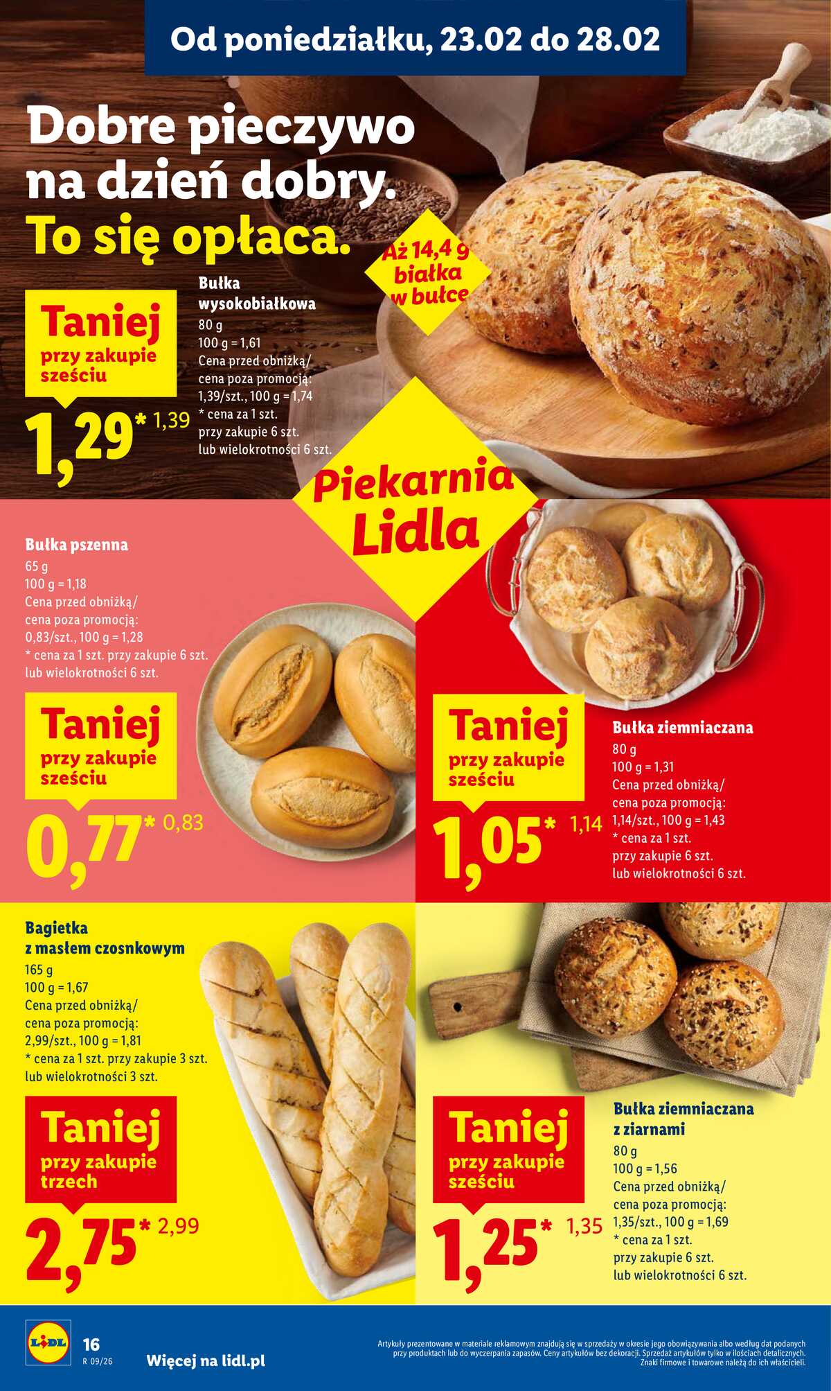 Leták Lidl Polsko 23.2.-25.2.2026 strana 16
