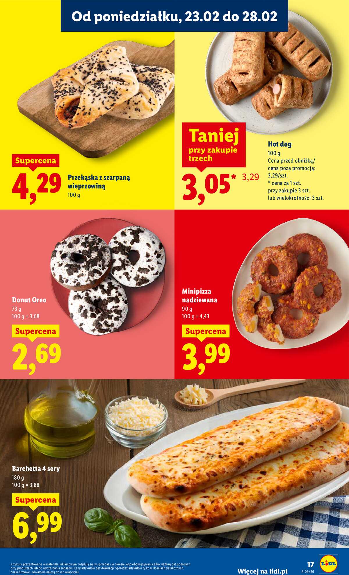Leták Lidl Polsko 23.2.-25.2.2026 strana 17