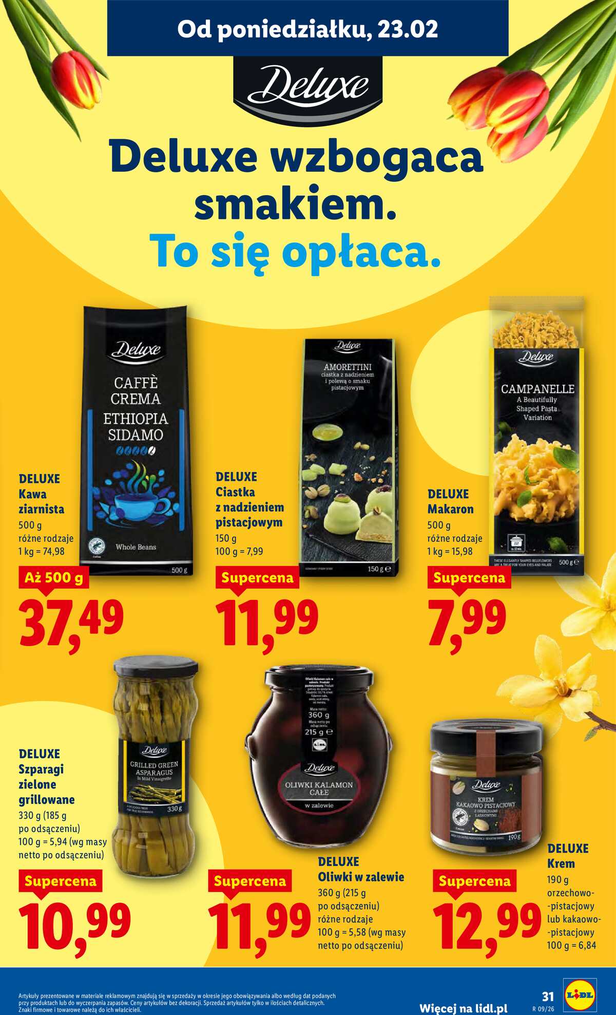 Leták Lidl Polsko 23.2.-25.2.2026 strana 31