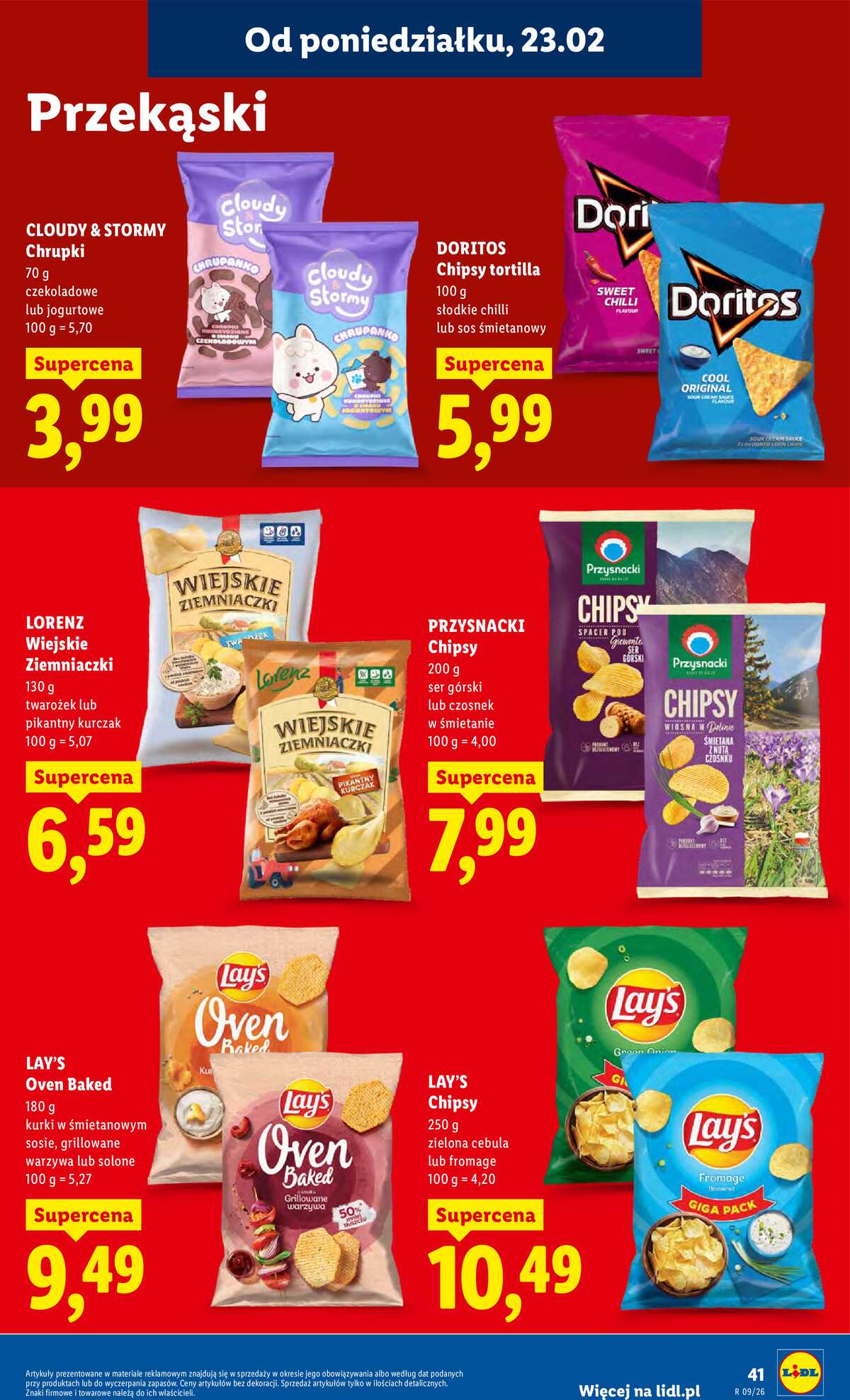 Leták Lidl Polsko 23.2.-25.2.2026 strana 41