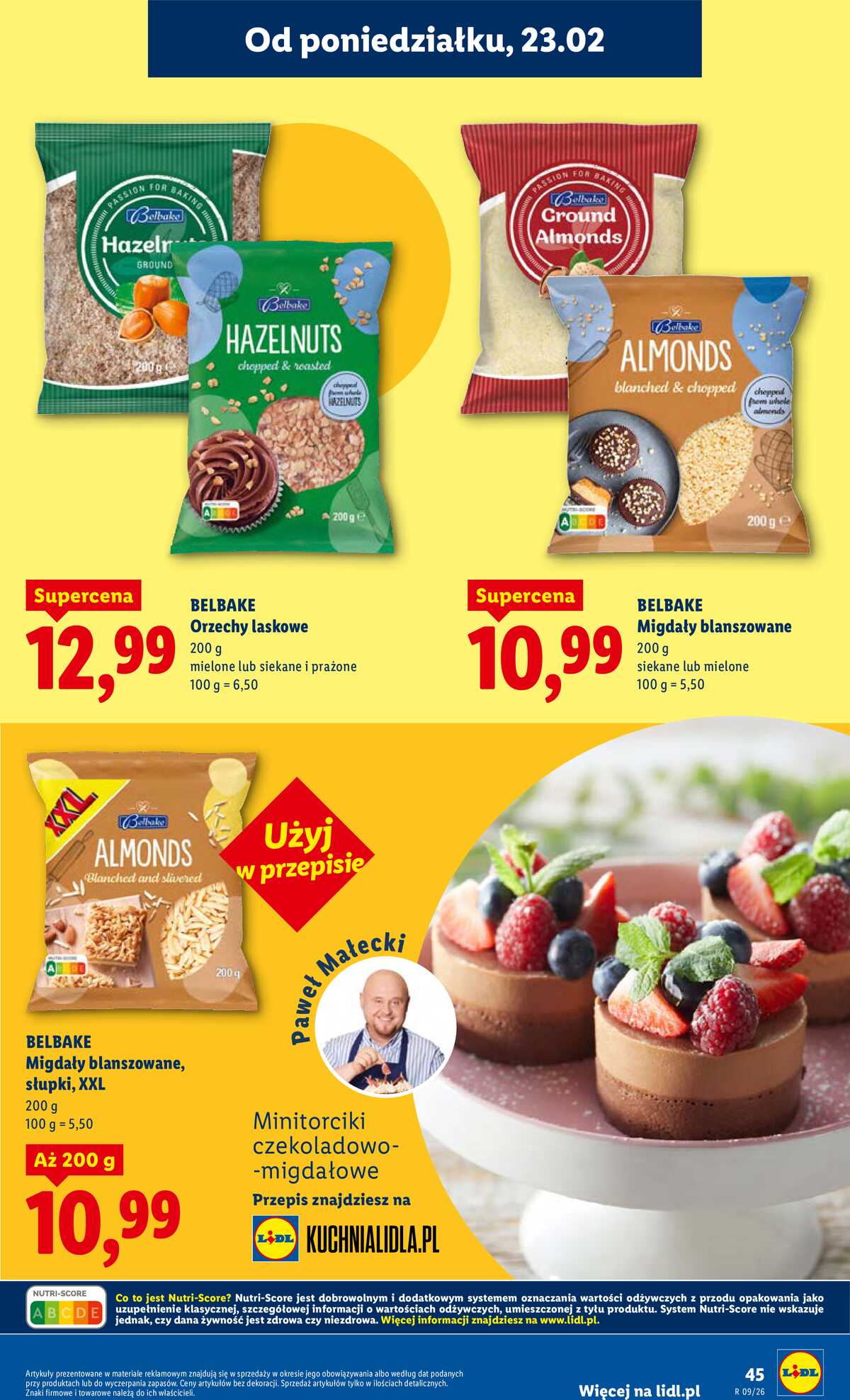 Leták Lidl Polsko 23.2.-25.2.2026 strana 45