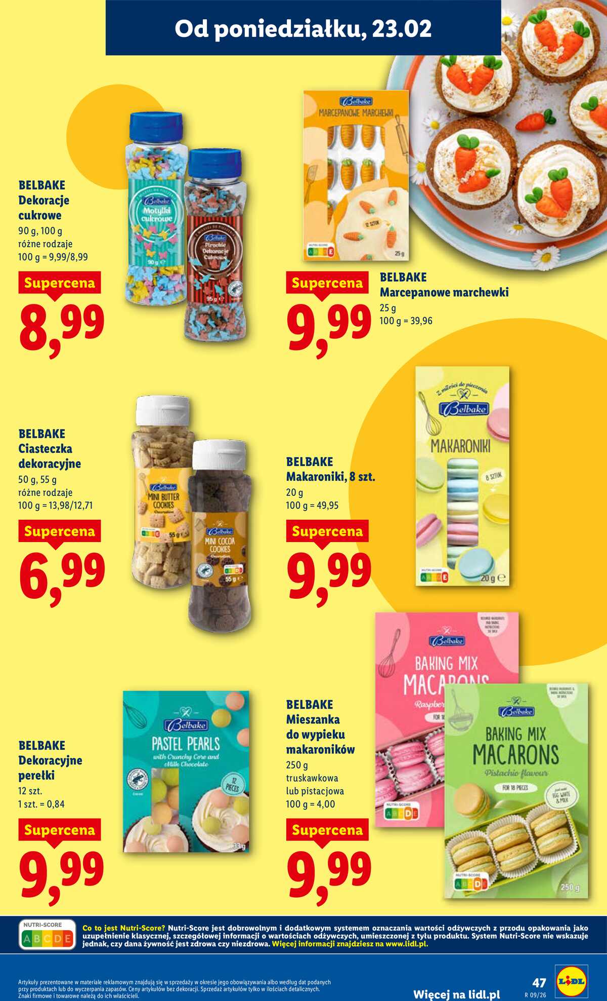 Leták Lidl Polsko 23.2.-25.2.2026 strana 47