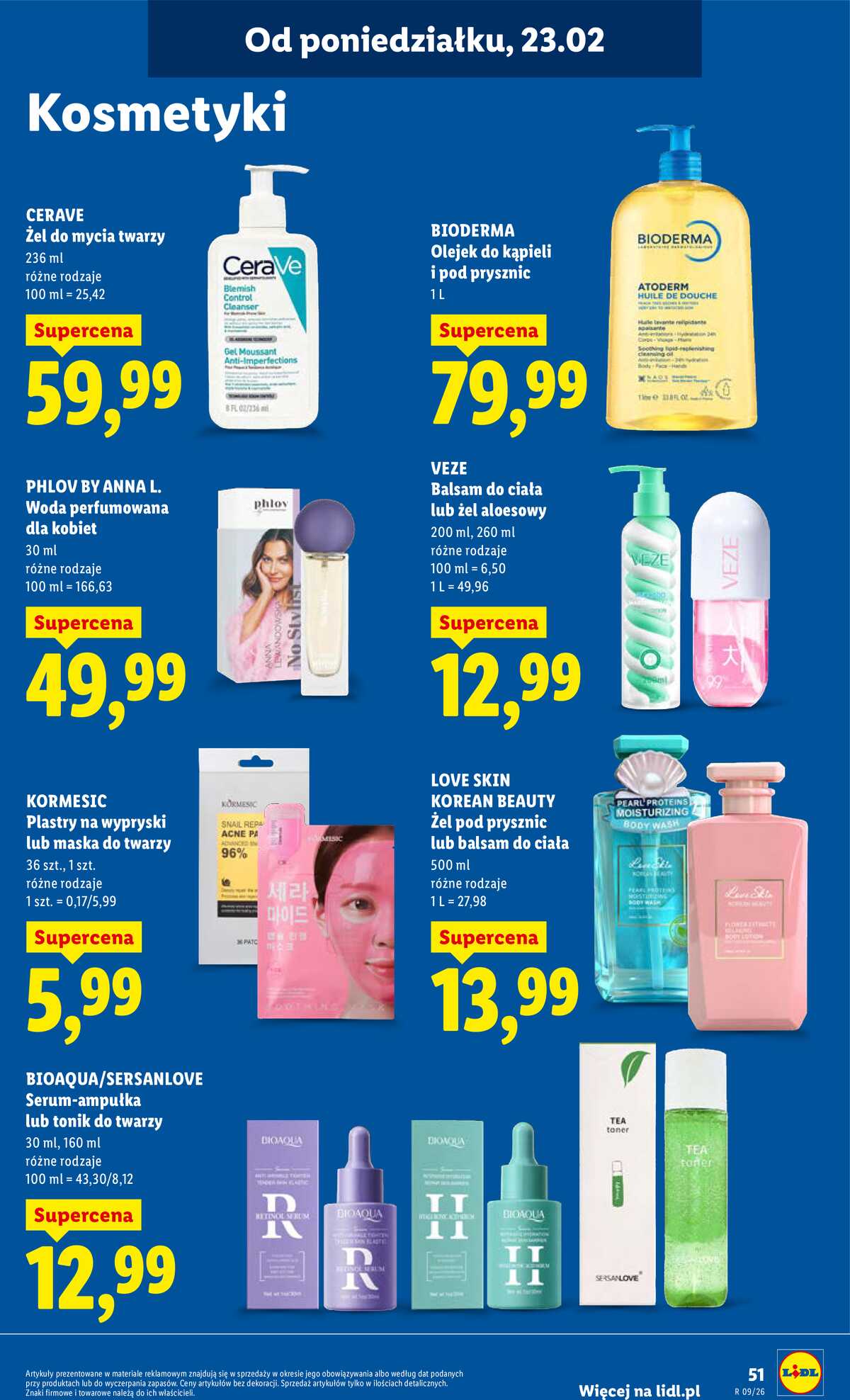 Leták Lidl Polsko 23.2.-25.2.2026 strana 51
