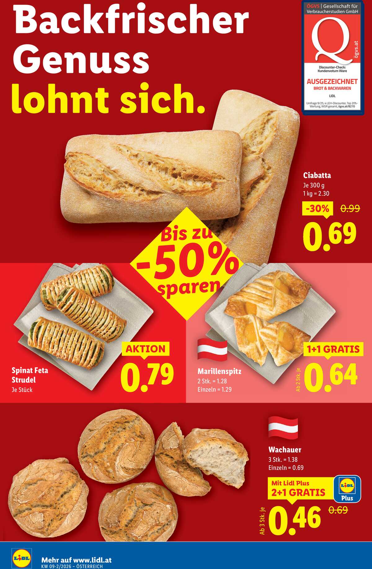 Leták Lidl Rakousko 26.2.-4.3.2026 strana 8