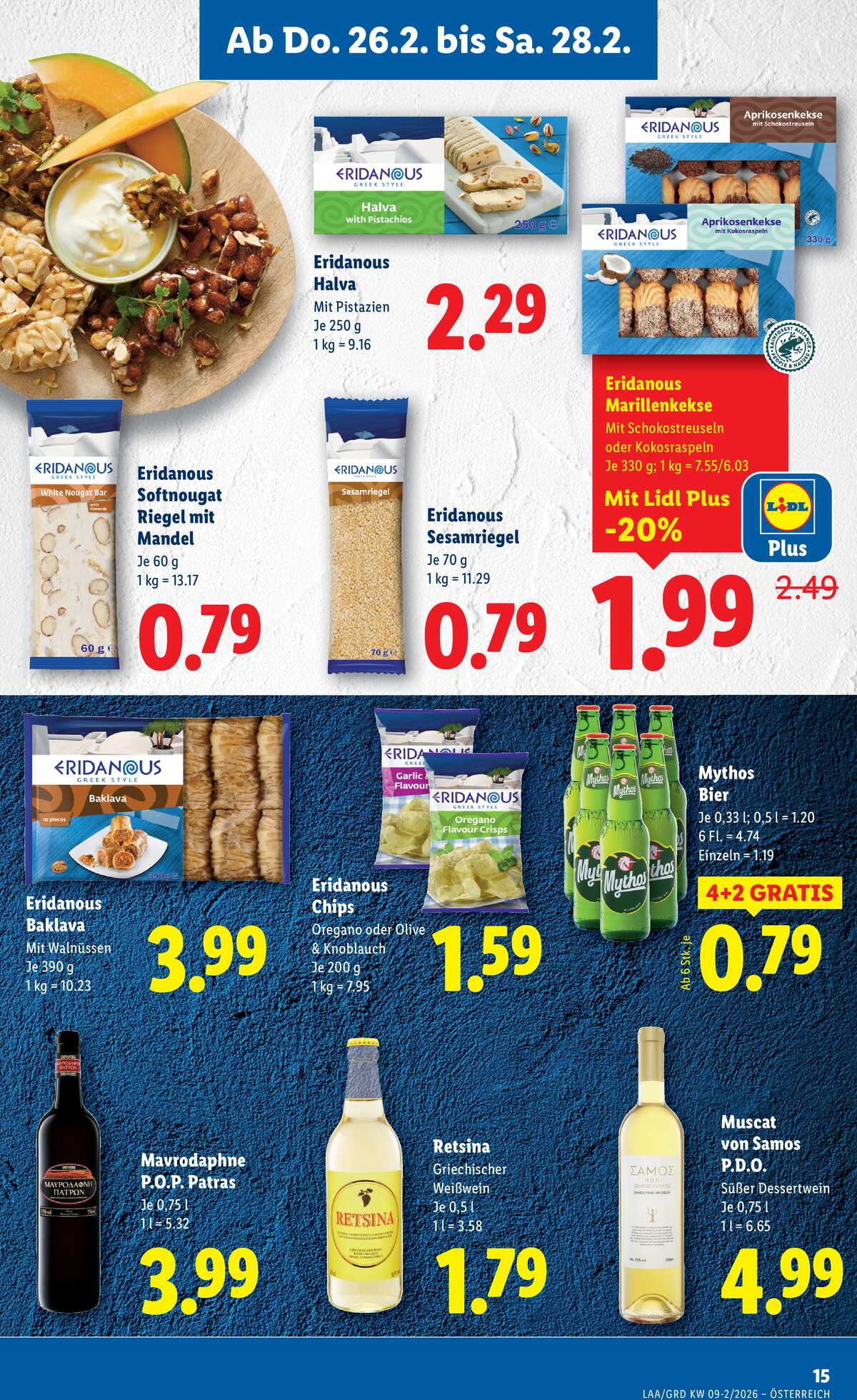 Leták Lidl Rakousko 26.2.-4.3.2026 strana 17