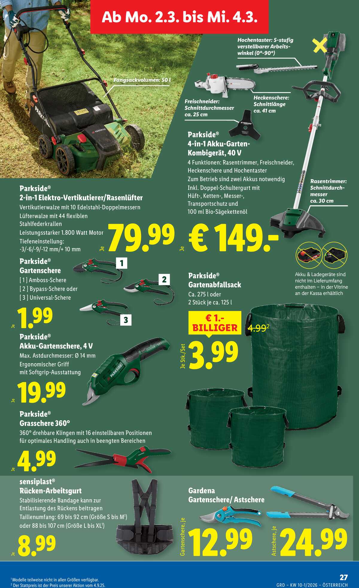 Leták Lidl Rakousko 26.2.-4.3.2026 strana 32