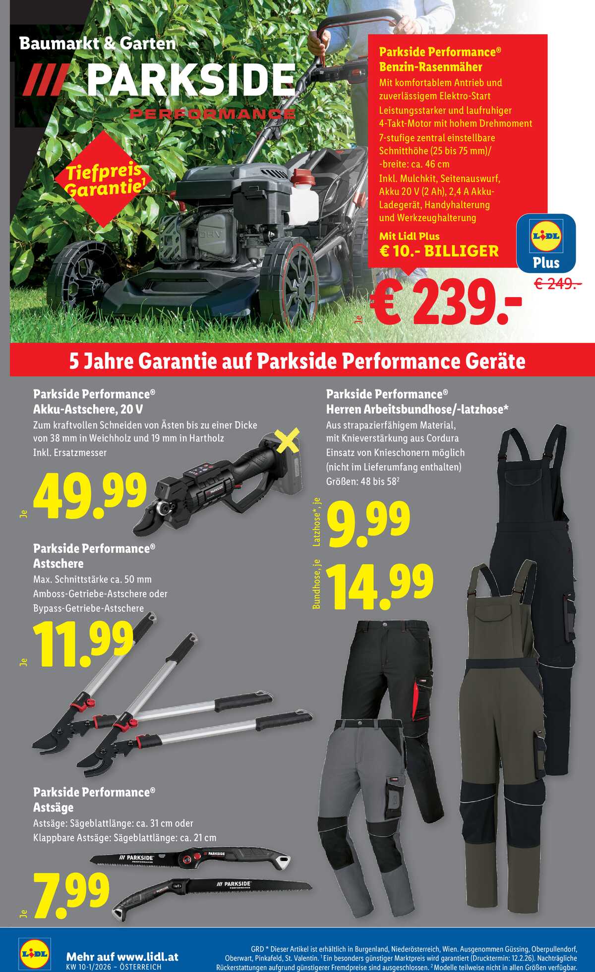 Leták Lidl Rakousko 26.2.-4.3.2026 strana 33