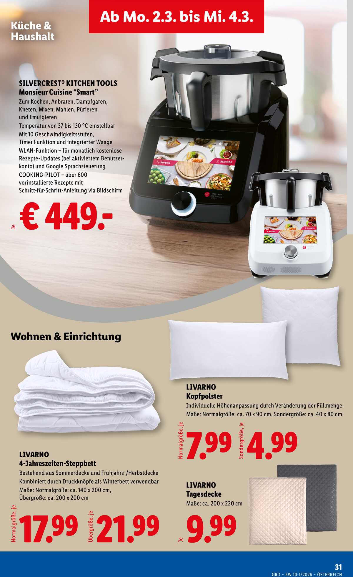 Leták Lidl Rakousko 26.2.-4.3.2026 strana 36