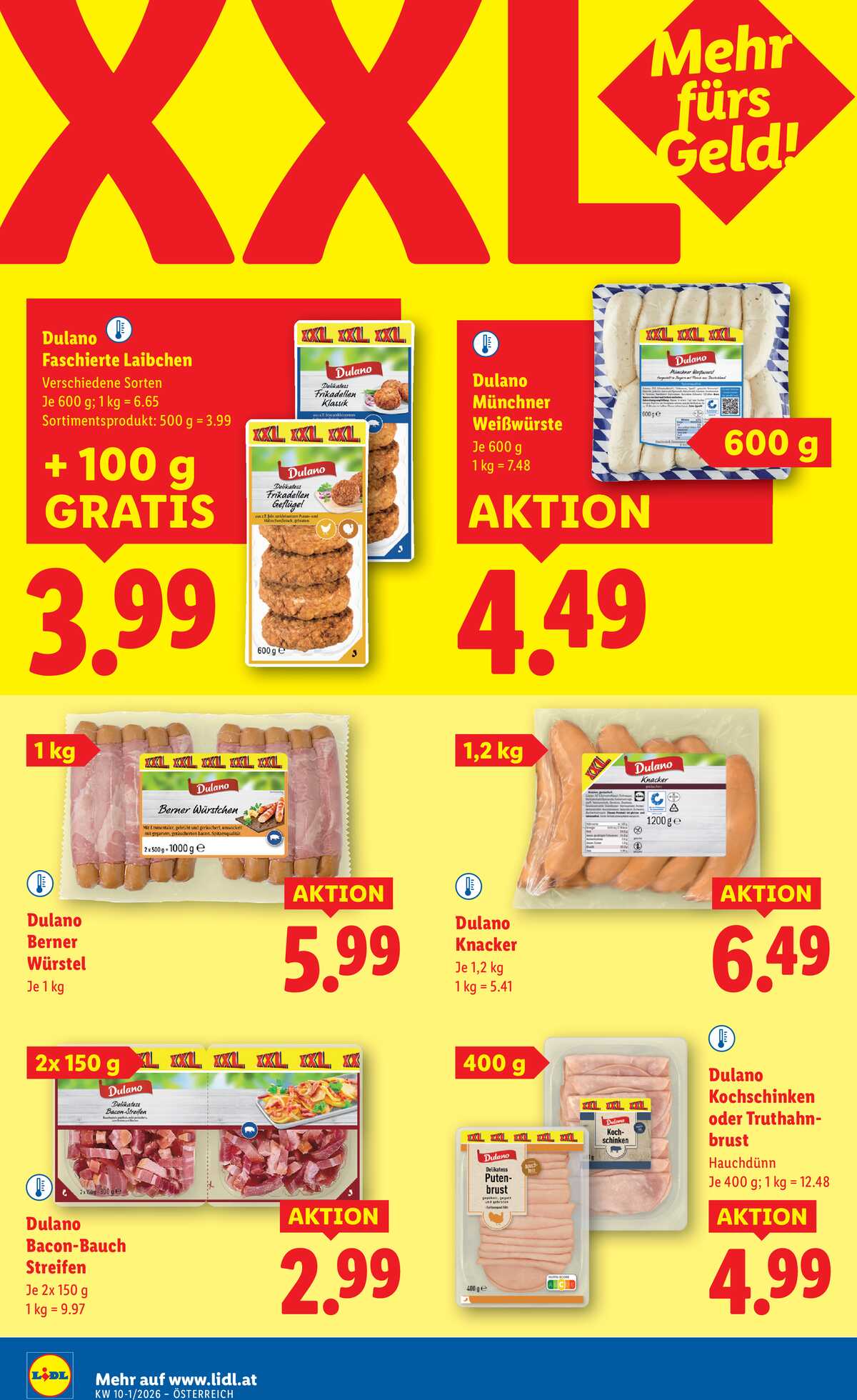 Leták Lidl Rakousko 26.2.-4.3.2026 strana 39