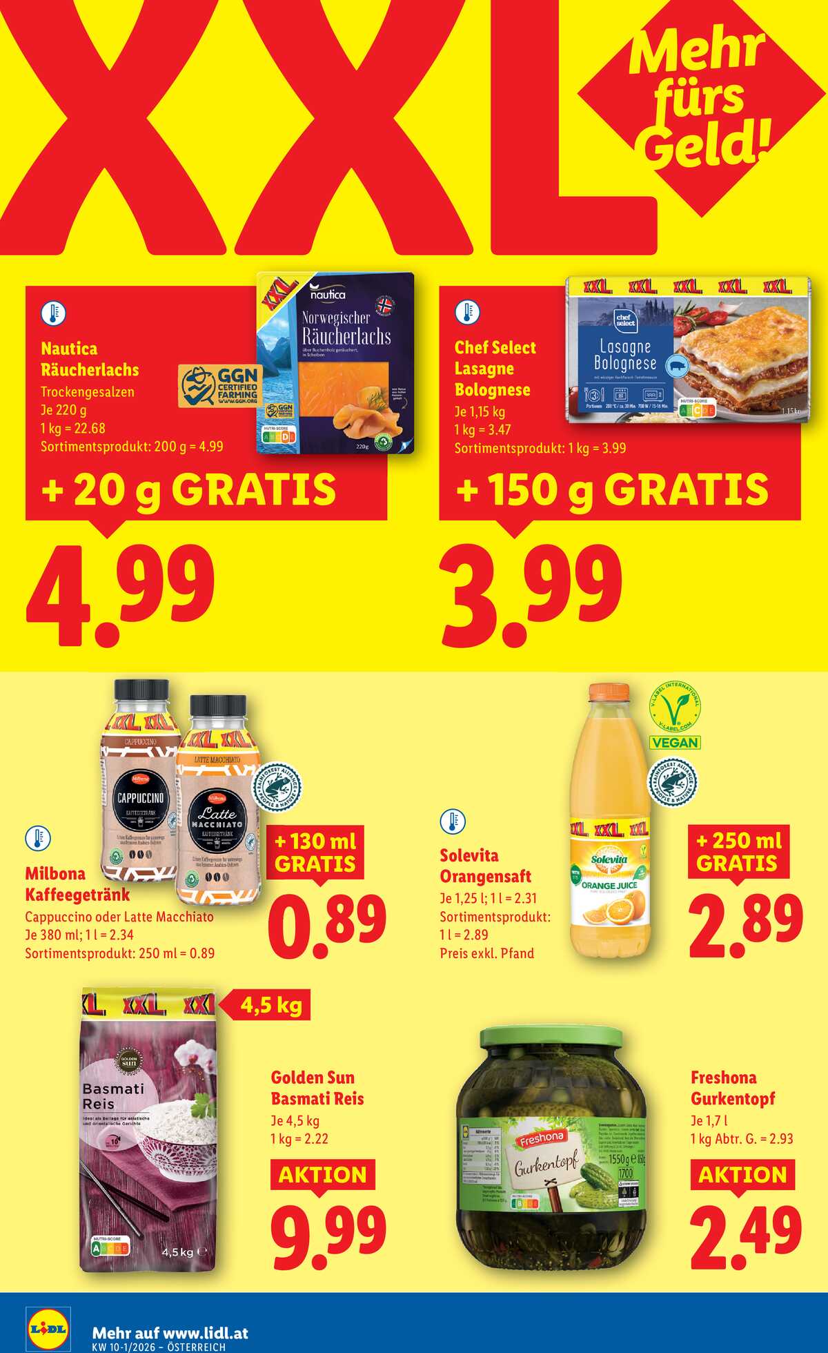 Leták Lidl Rakousko 26.2.-4.3.2026 strana 41