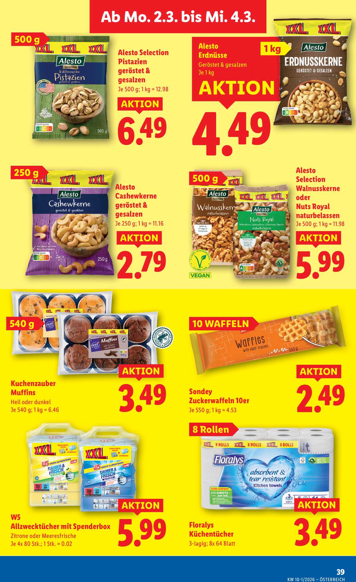 Leták Lidl Rakousko 26.2.-4.3.2026 strana 44