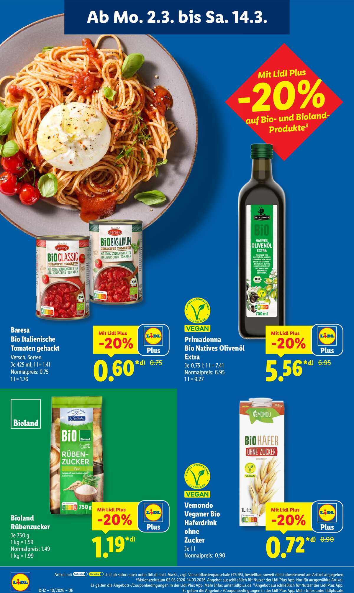 Leták Lidl Německo 2.3.-7.3.2026 strana 10
