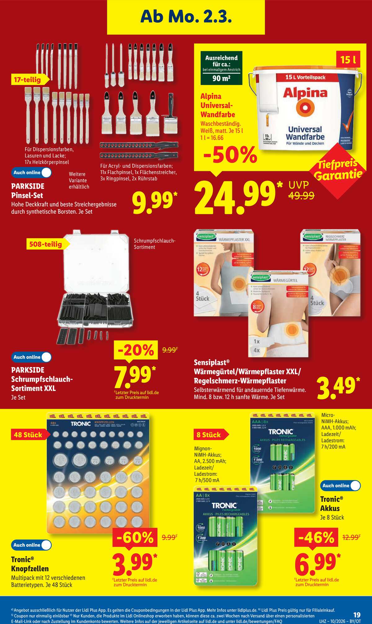 Leták Lidl Německo 2.3.-7.3.2026 strana 37