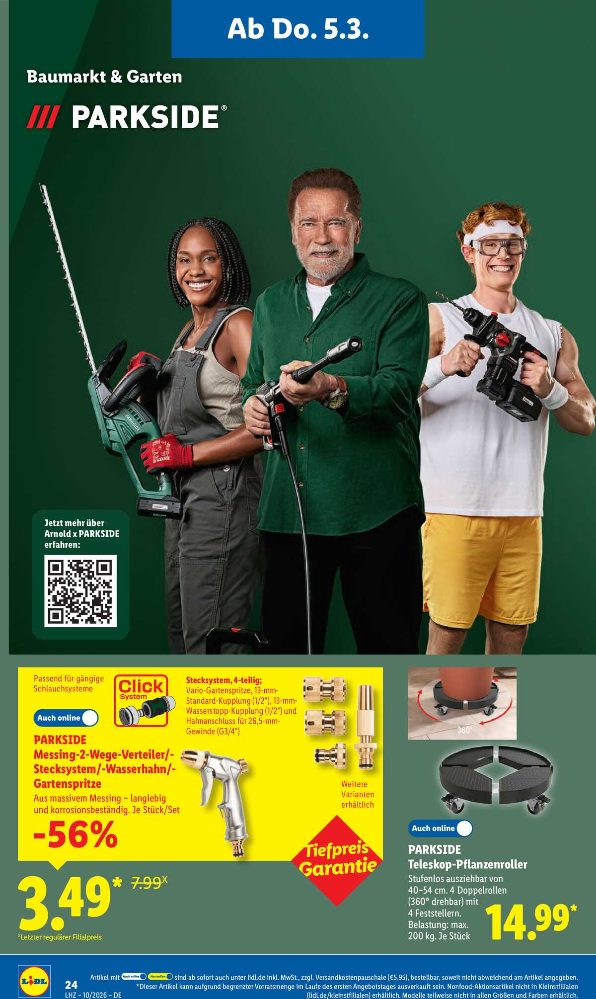 Leták Lidl Německo 2.3.-7.3.2026 strana 42