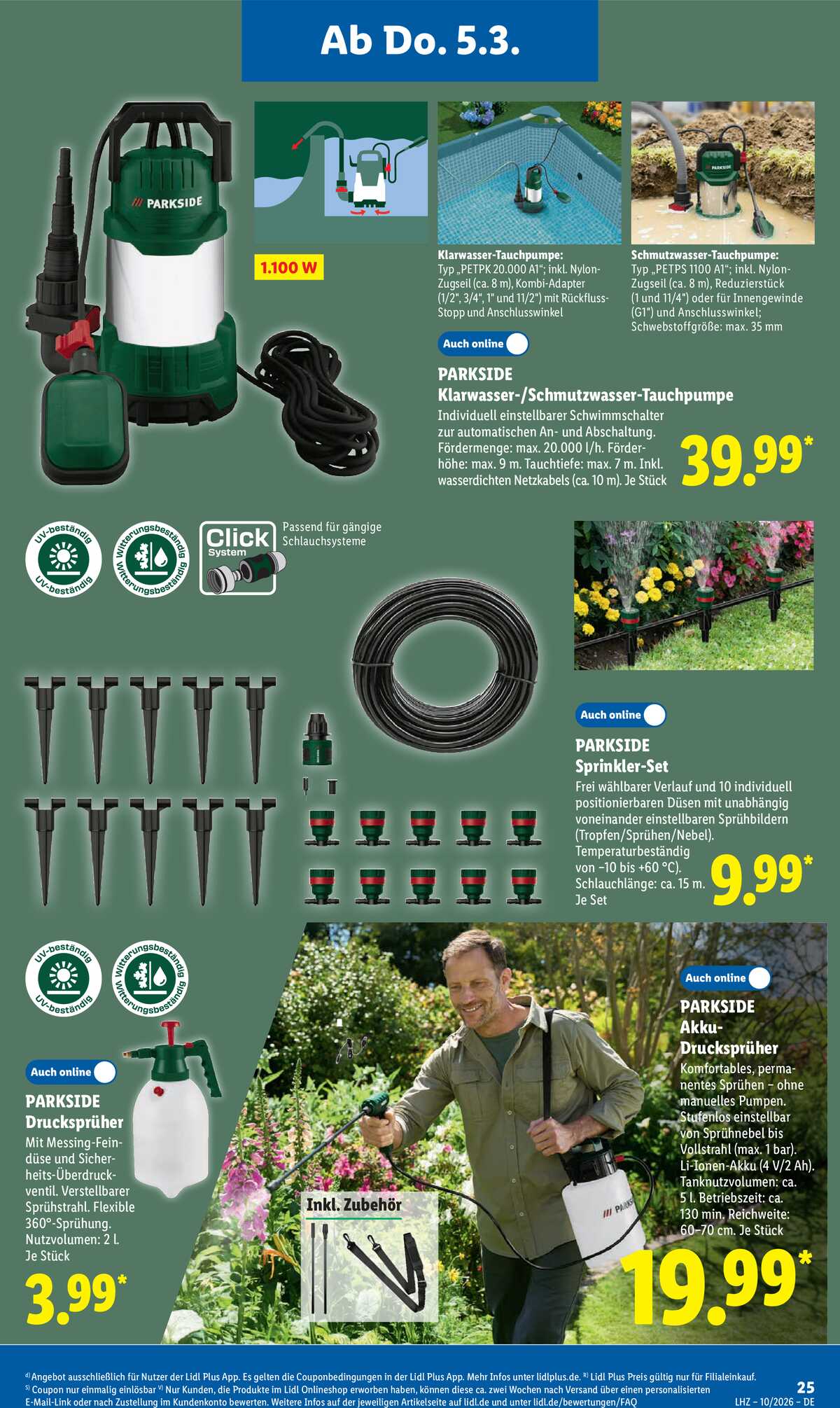 Leták Lidl Německo 2.3.-7.3.2026 strana 43