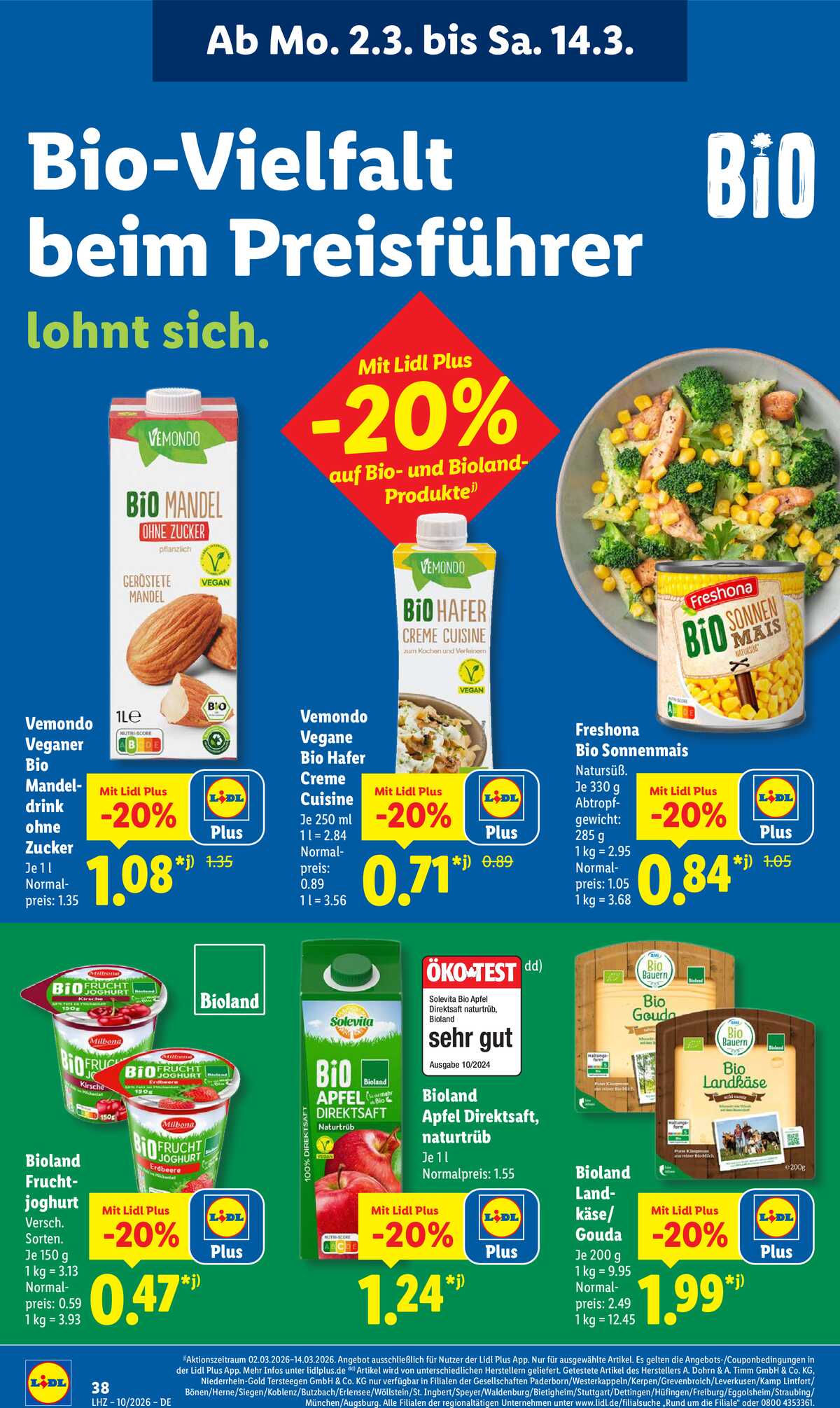 Leták Lidl Německo 2.3.-7.3.2026 strana 62