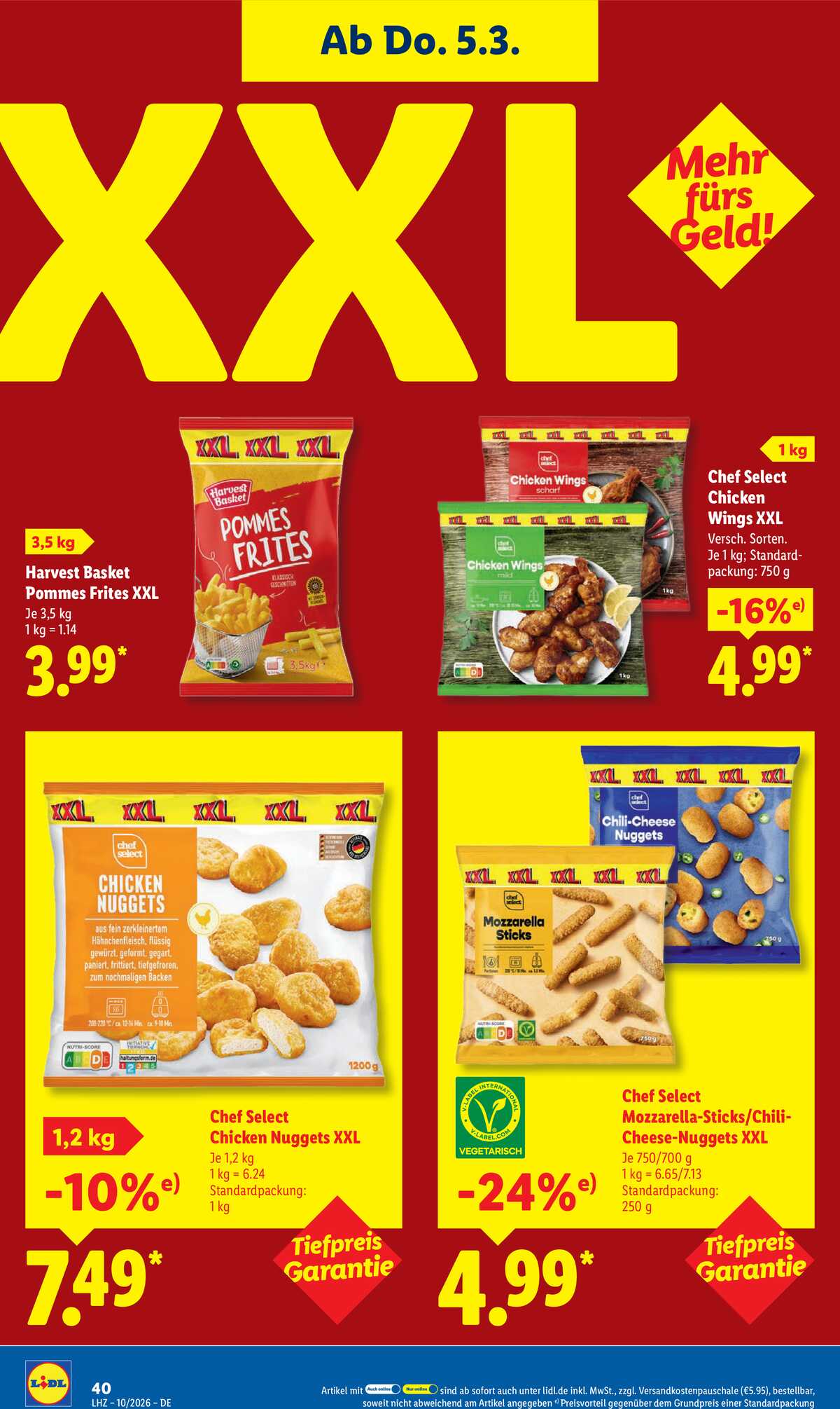 Leták Lidl Německo 2.3.-7.3.2026 strana 64