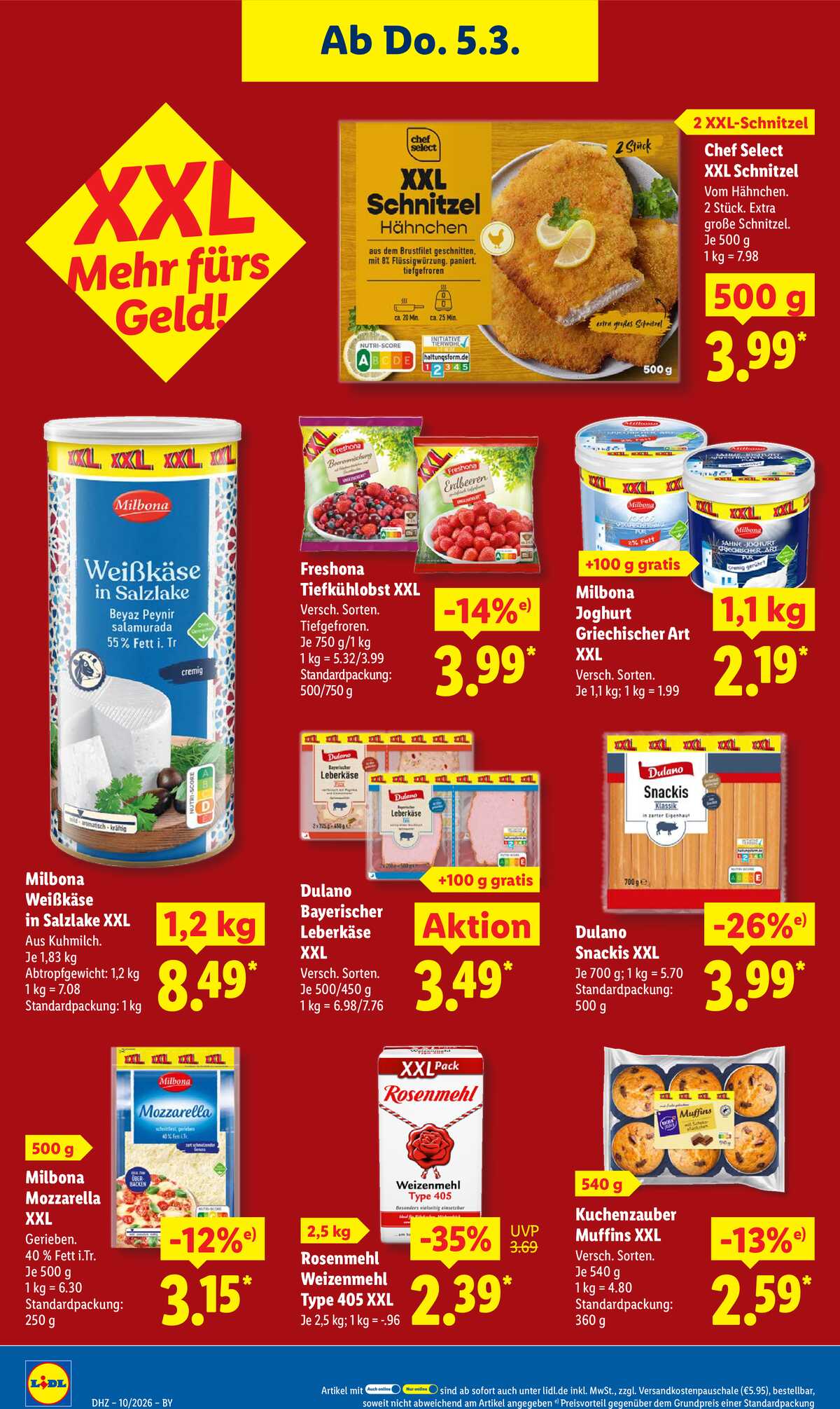 Leták Lidl Německo 2.3.-7.3.2026 strana 66